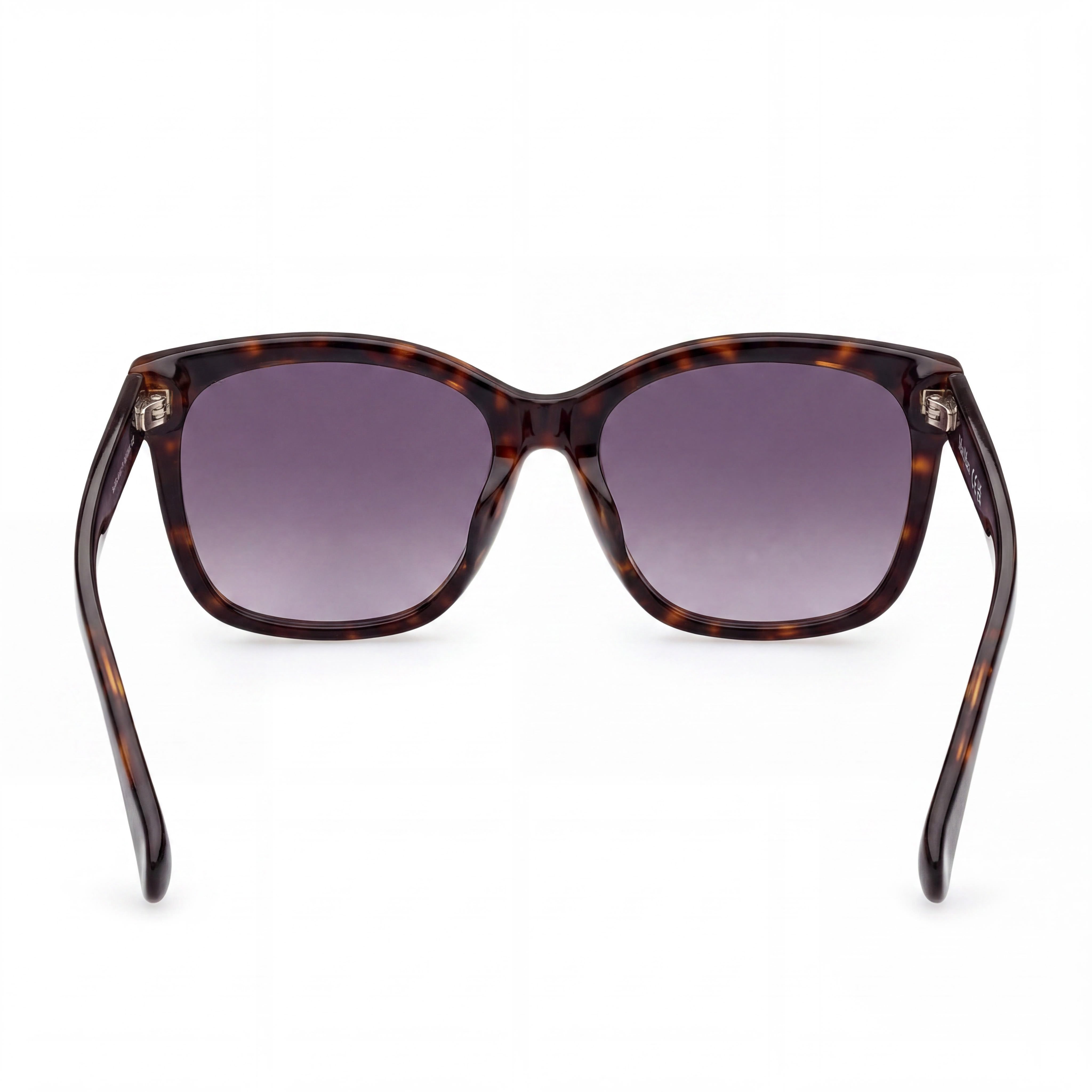MaxMara Casual Women's Sunglasses, Black Acetate Frame, Gradient Smoke Lenses, UV Protected, 56mm, Photo 4