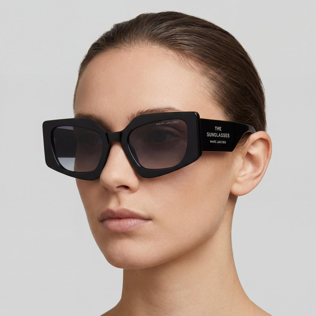Marc Jacobs Marc 774/S Women's Ivory Brown Polyamide Frame Brown Lens UV Protected Sunglasses 53mm, Photo 5