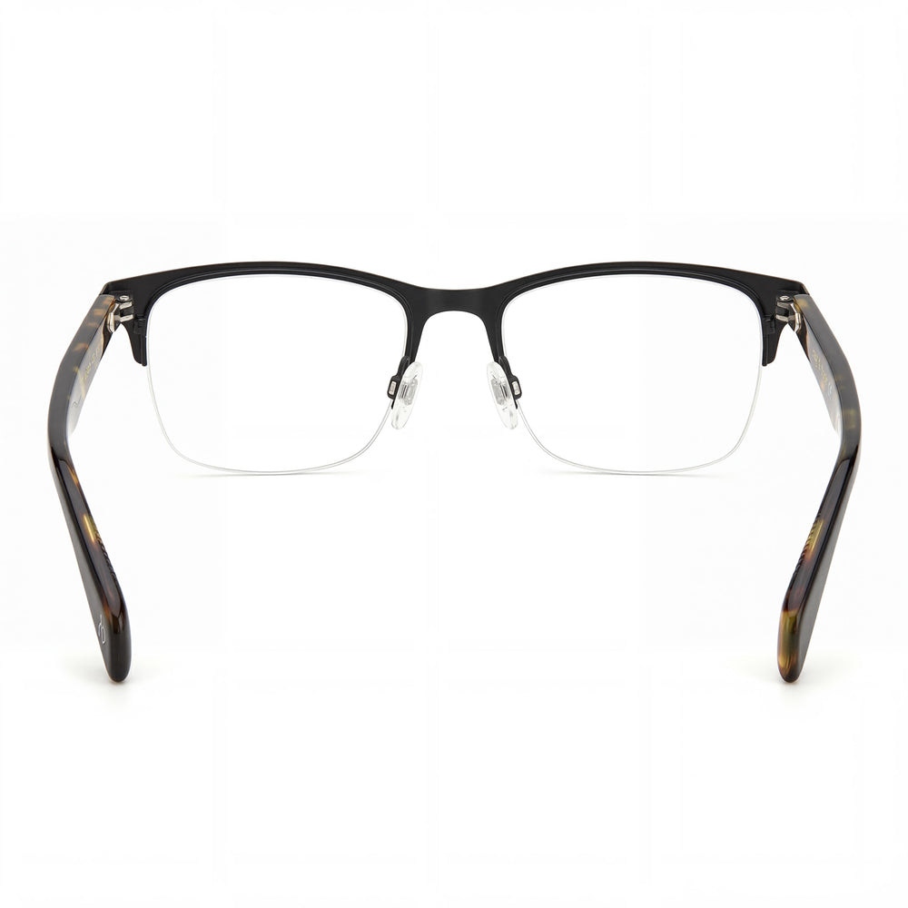 Rag & Bone Rnb 7019 Unisex Sunglasses with Alloy Steel Frame, Matt Black Lenses, 54mm