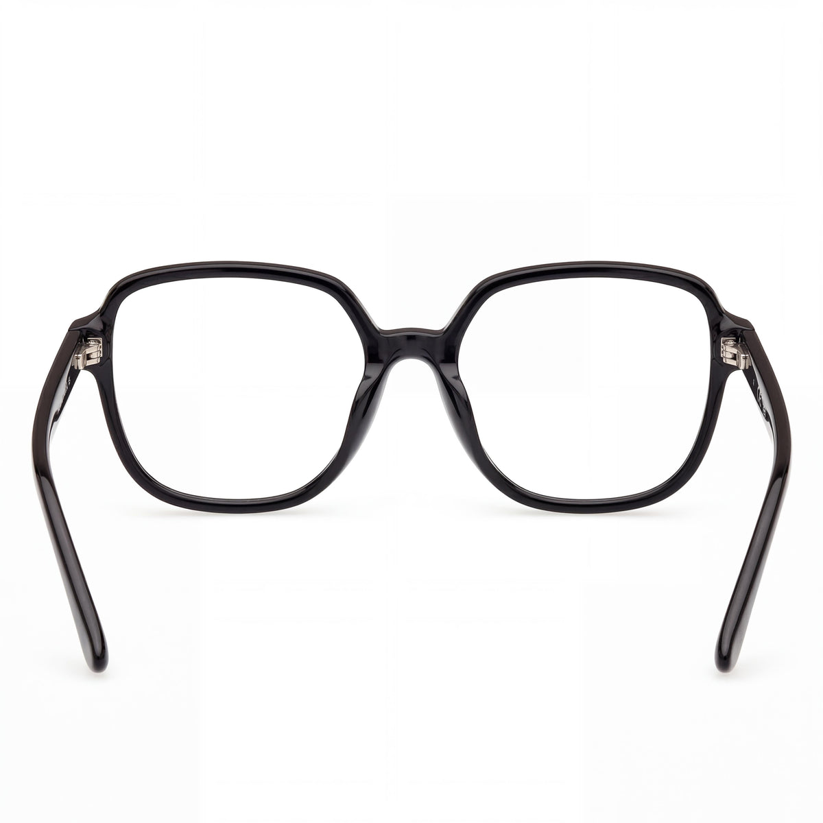 Guess Shiny Black Rectangle Eyeglasses for Men, Photo 3