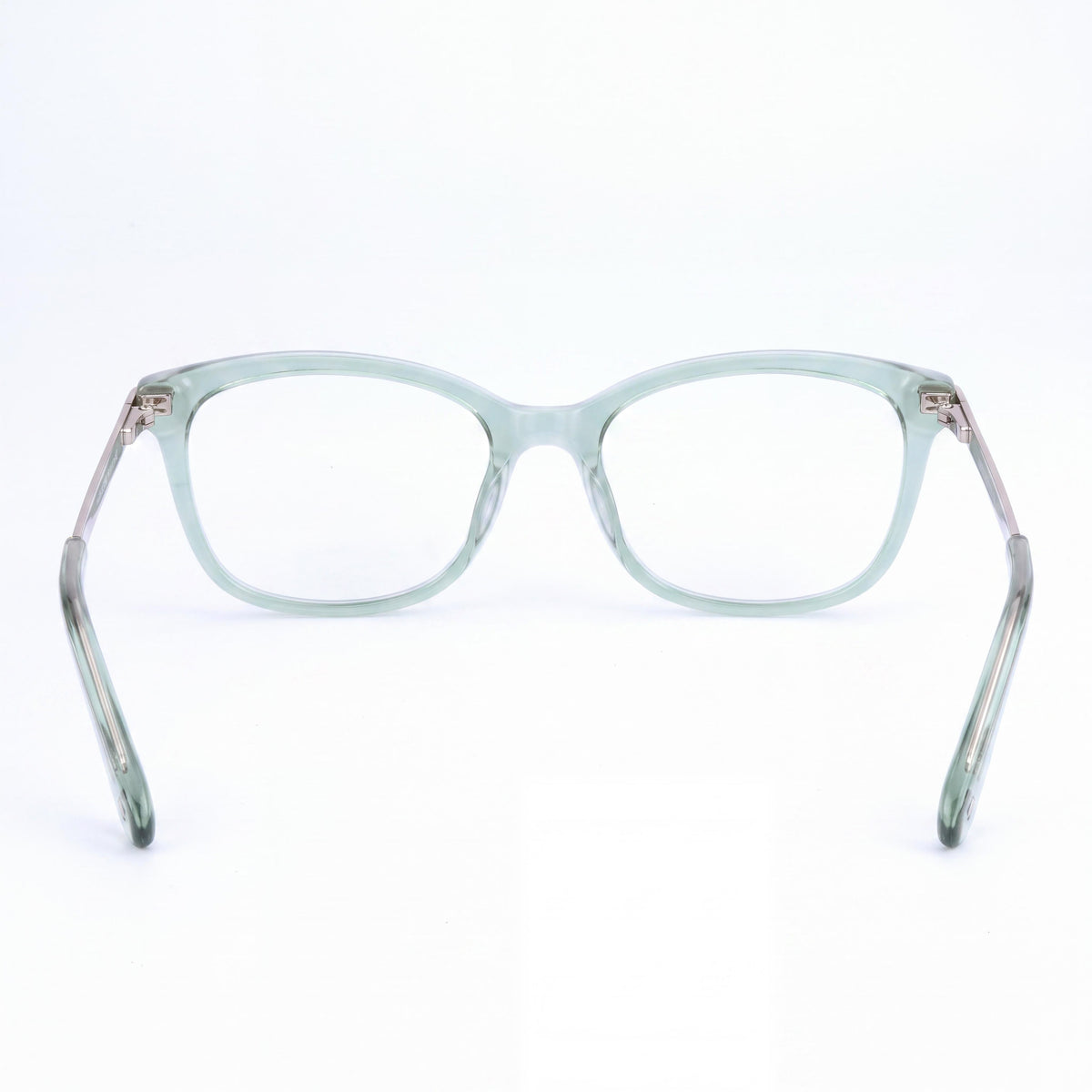 kate spade new york Modern Women's Transparent Light Green Acetate Eyeglasses 51mm, Photo 2