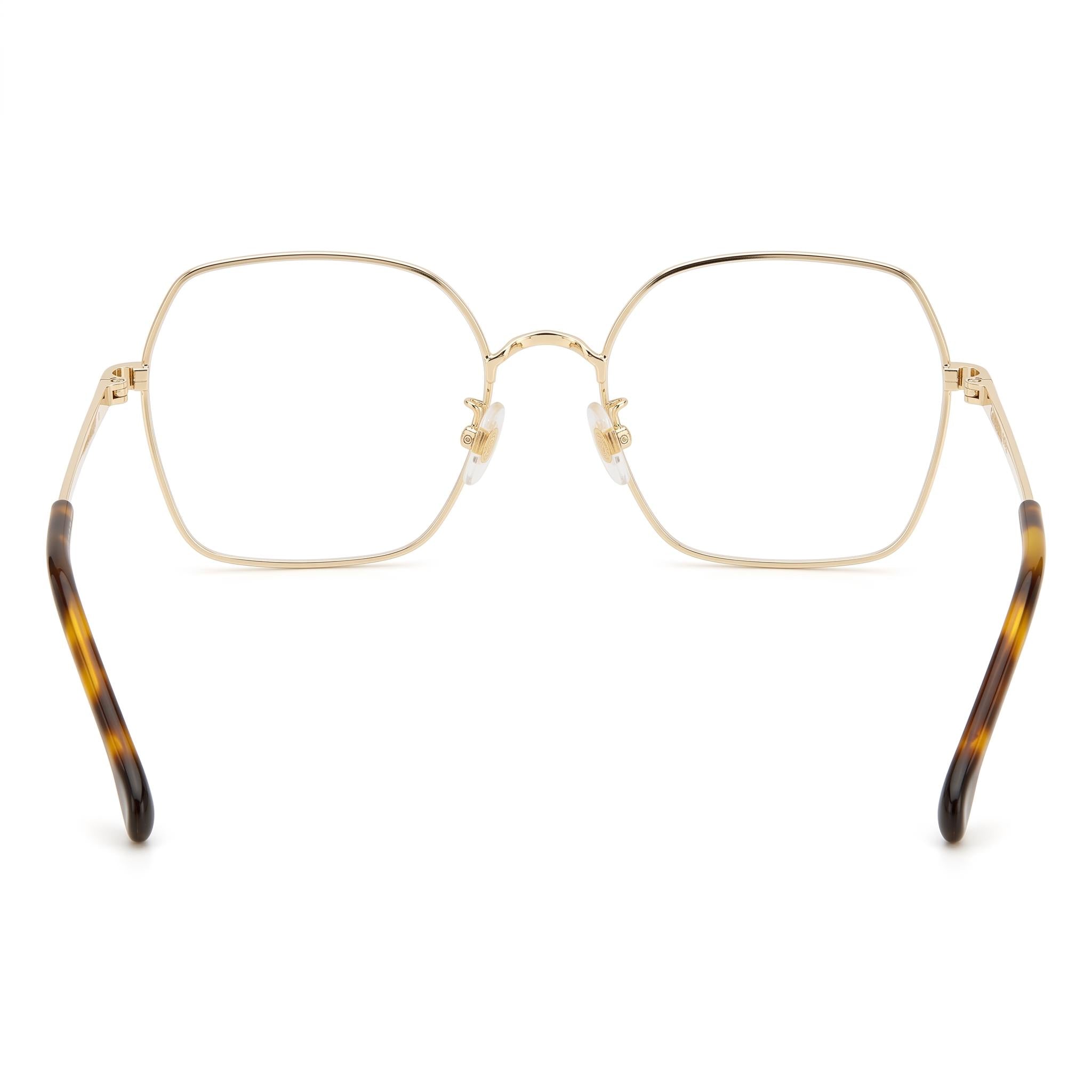 Carrera 3035 Women's Gold Ivory Stainless Steel Frame Polycarbonate Lens Eyewear, Lens Width 53mm, Bridge 140mm, Temple 18mm, Photo 4