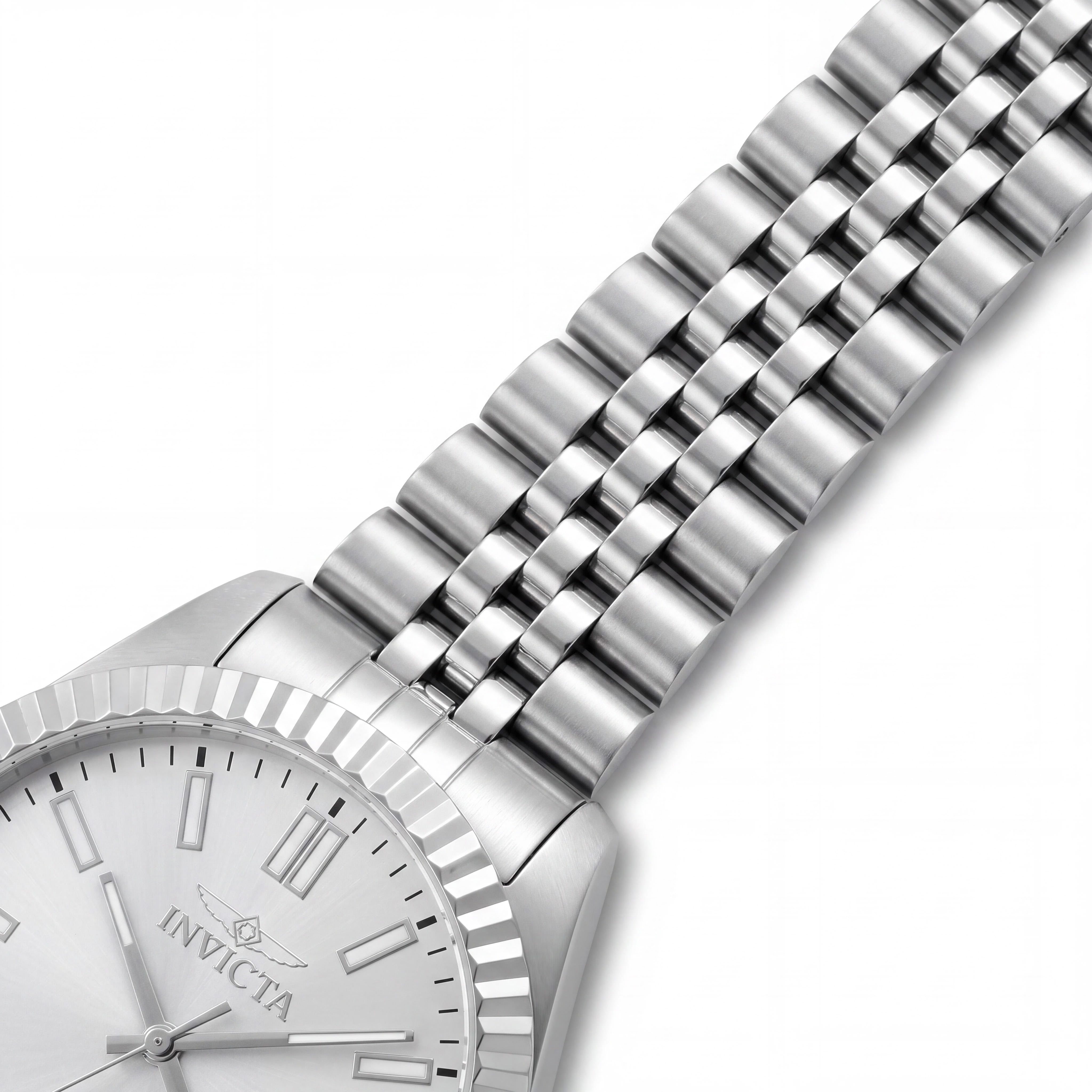 Invicta Specialty 47479 Unisex Silver Dial Quartz Stainless Steel Case Bracelet Watch 43mm, Photo 3