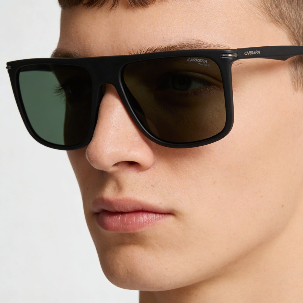 Carrera 278/S Unisex Polyamide Frame Sunglasses with UV Protection, Matte Black, 58mm