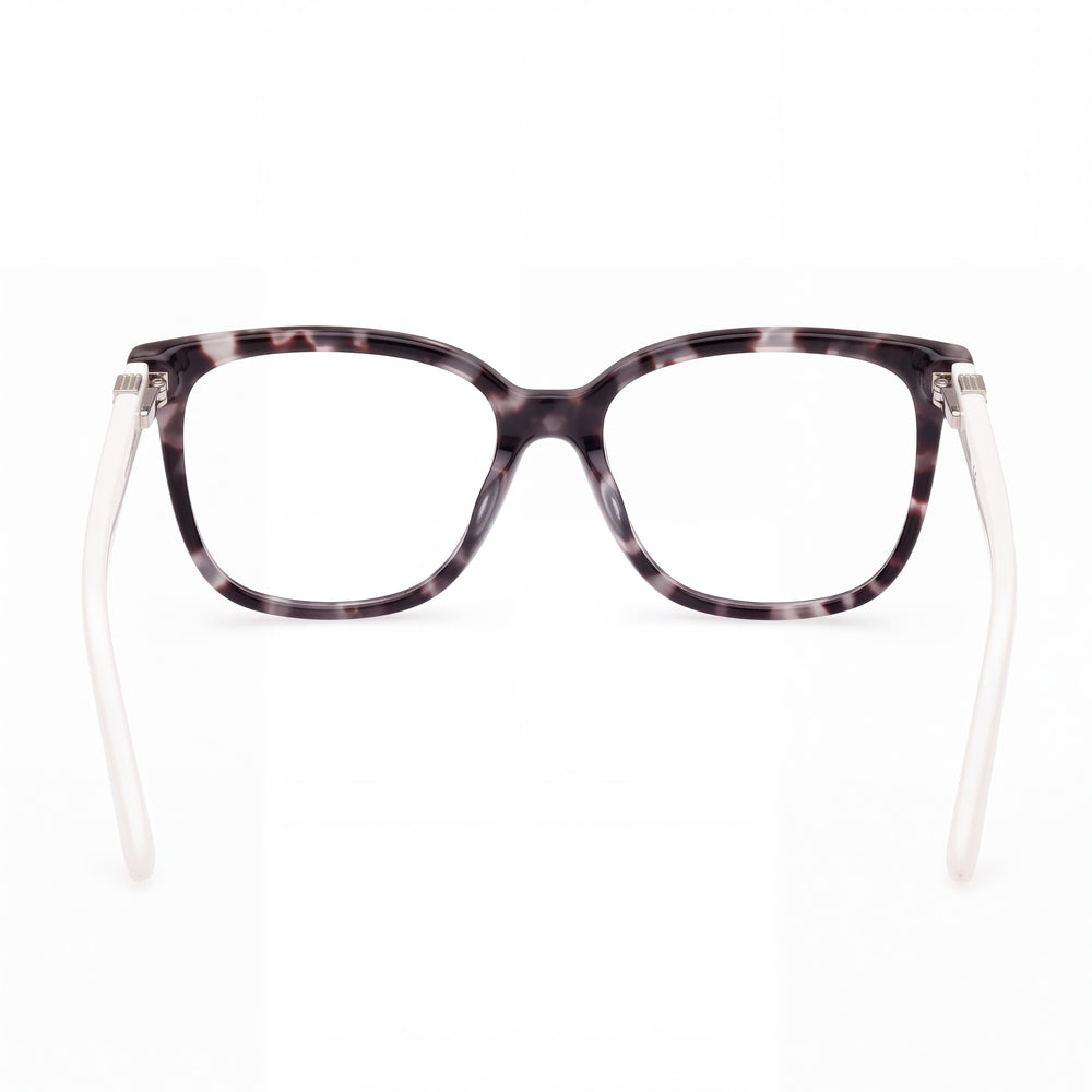 GUESS Women's Casual Square Eyeglasses, Grey Plastic Frame, 54mm Lens, 15mm Bridge, 140mm Temple