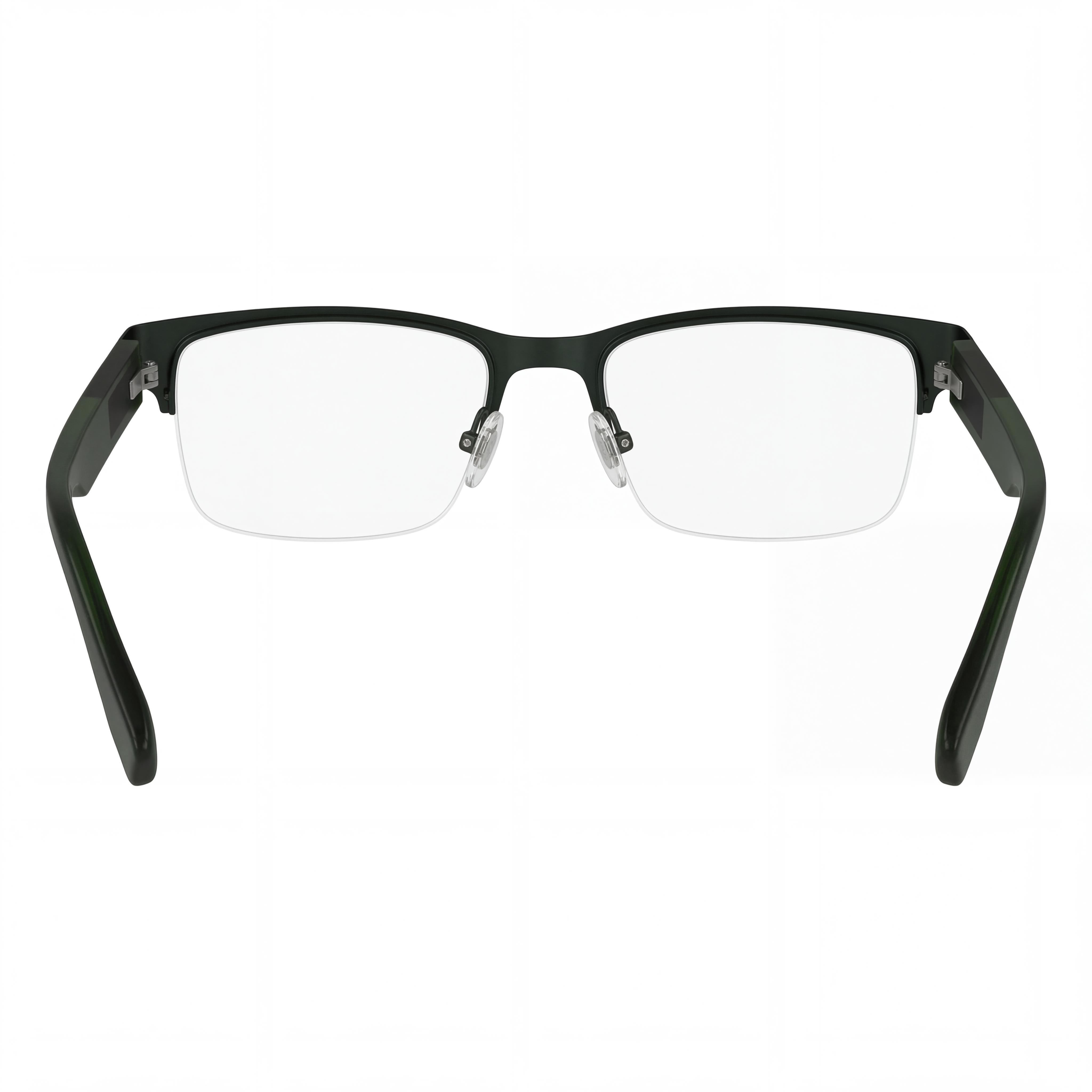 Lacoste Casual Men's Prescription Eyeglasses with Matte Green Frame and Plastic Lenses, Size 54-19-145, Photo 4
