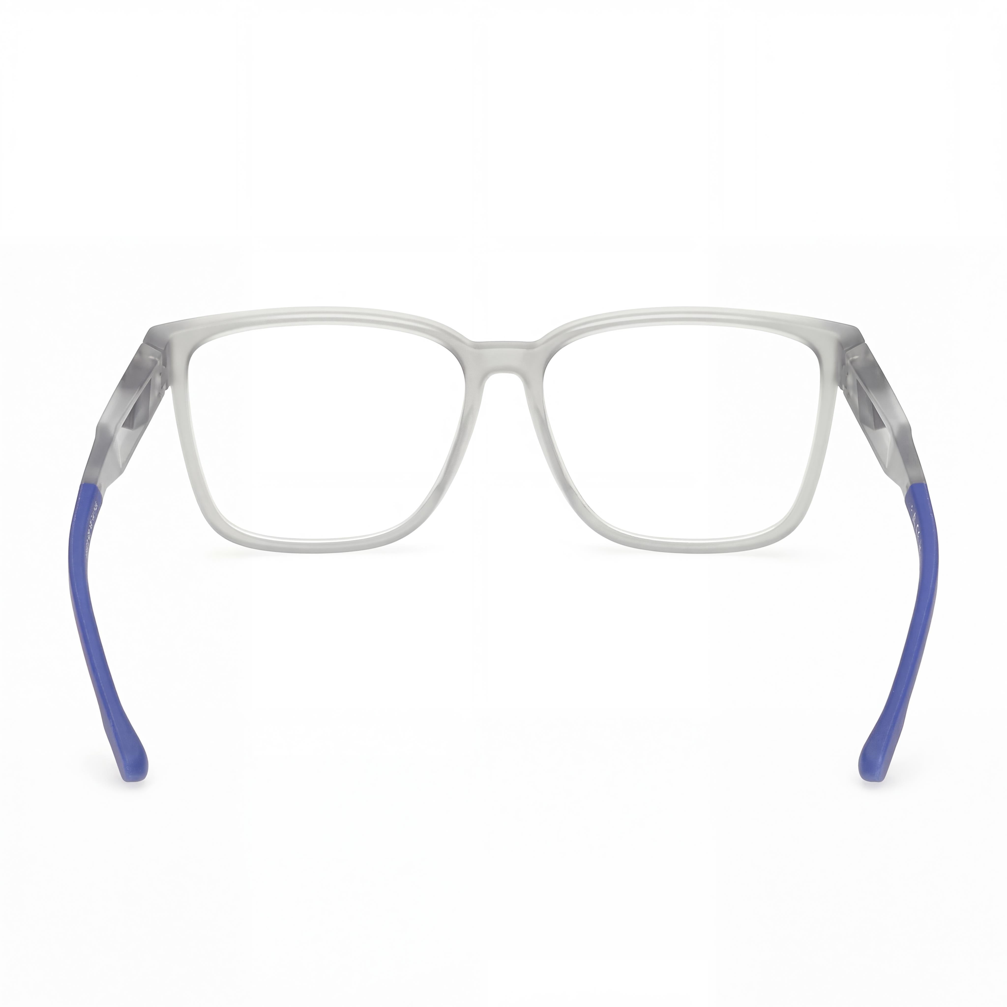 Gafas Adidas redondas para hombre con montura de plástico gris y lentes de plástico transparente, tamaño 58-14-145, Photo 3
