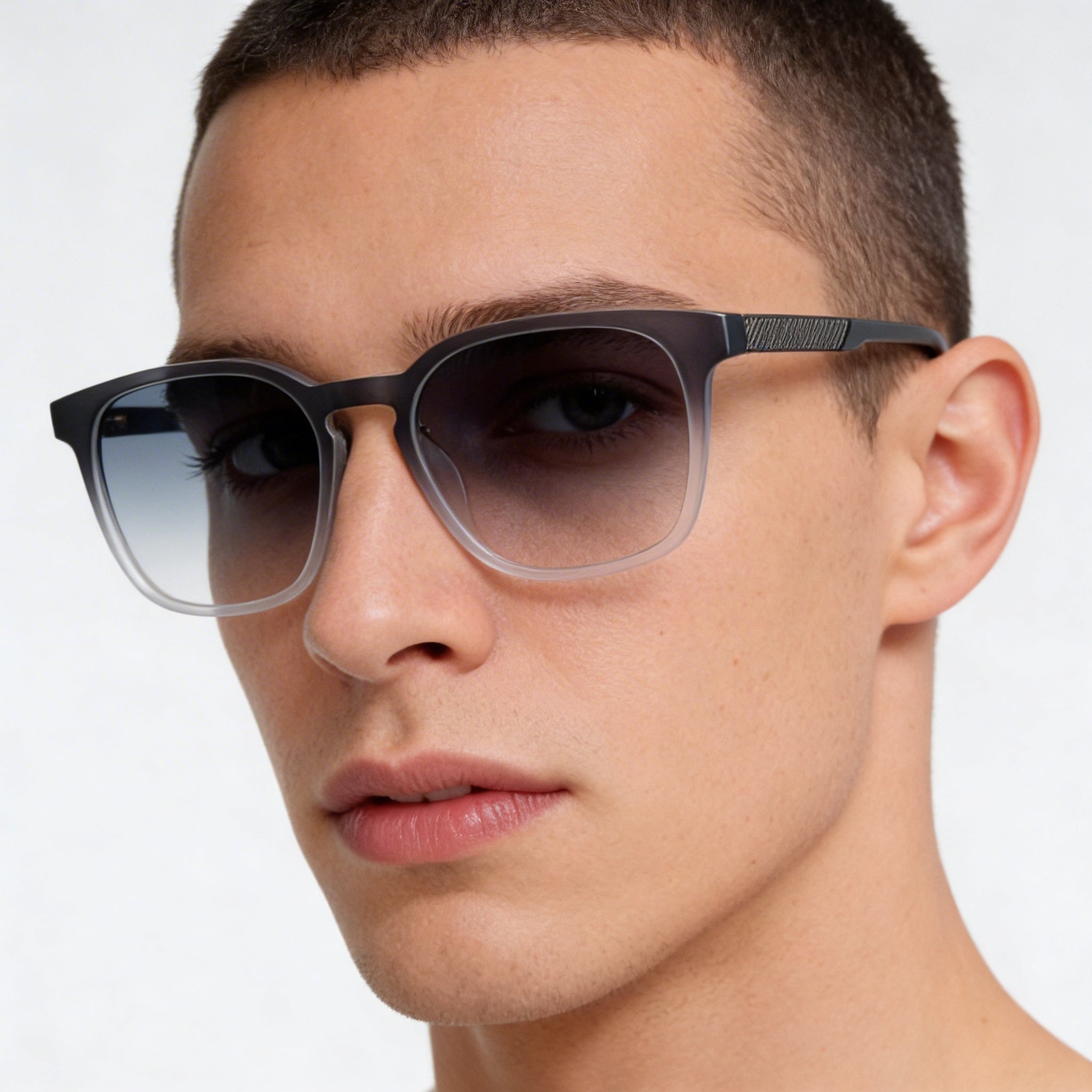 JOE Joe4110 Gafas ópticas de acetato ahumado para hombre con lentes de policarbonato, tamaño 53-17-145, Photo 4