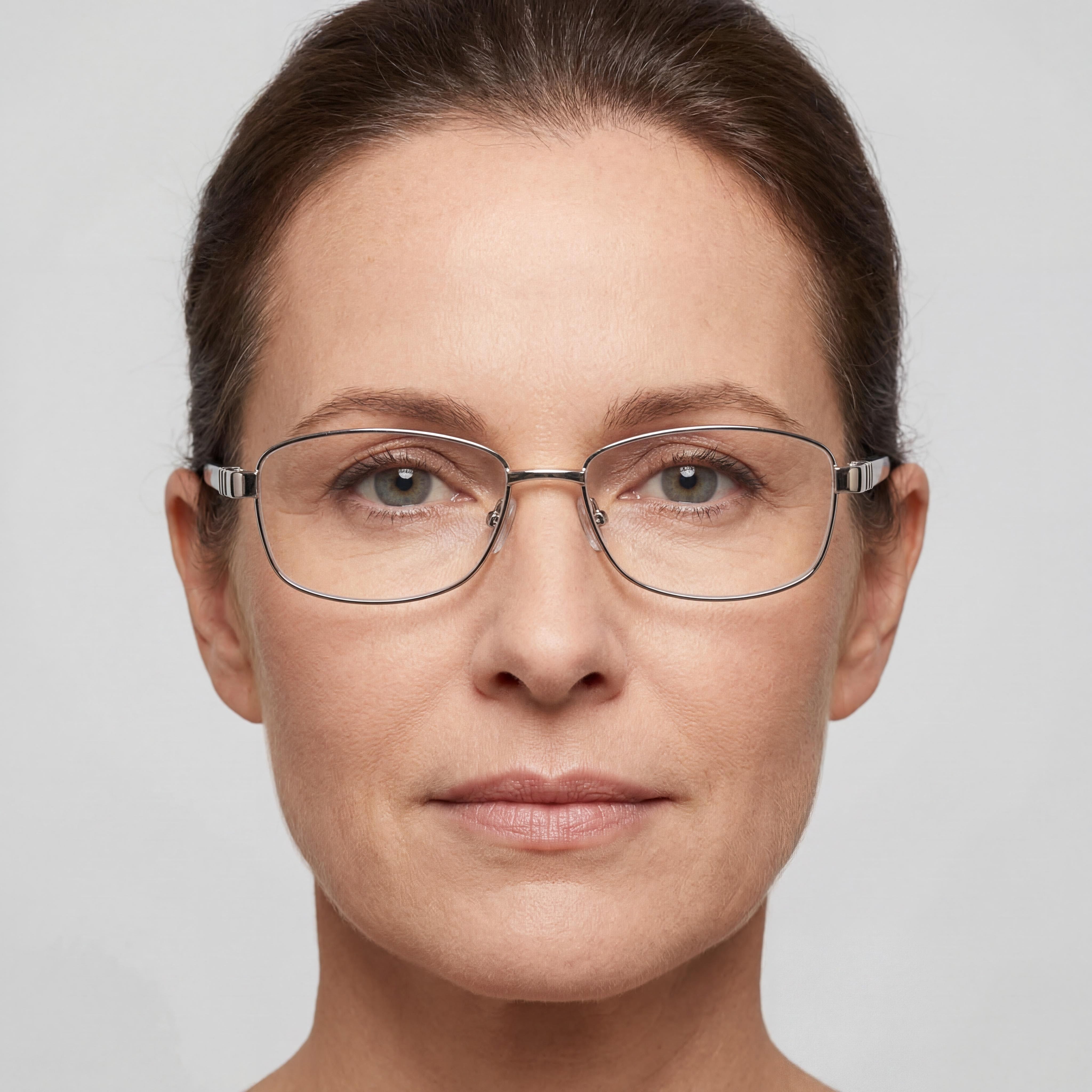 Jones New York Vjon502 Gafas de metal plateado para mujer 57-17-145, Photo 4