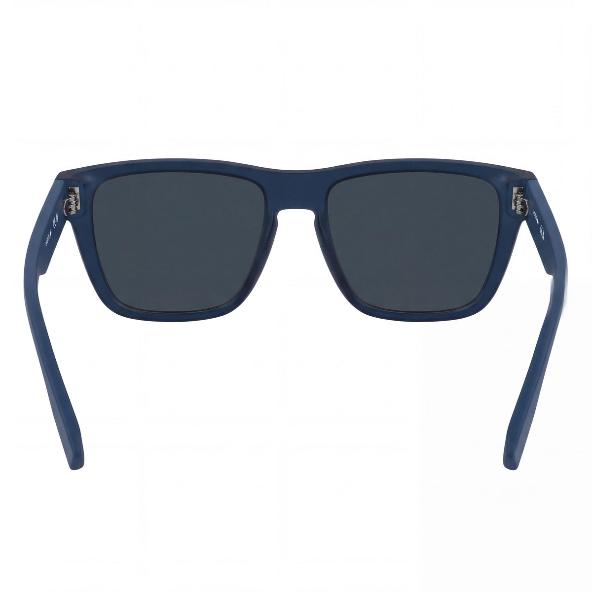 Gafas de sol Lacoste L6058s para hombre con montura de plástico azul mate, lentes azules sólidas y protección UV, 54 mm, Photo 4