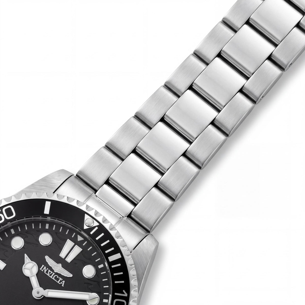 Reloj de cuarzo para hombre Invicta Pro Diver 49703, caja de acero inoxidable, esfera gris, 43 mm, resistente al agua 10 ATM, Photo 3