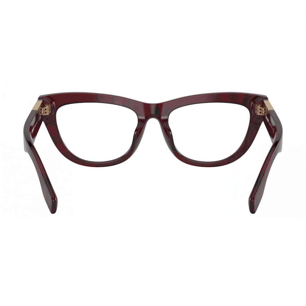 Burberry 0BE2406U Women's Gold Acetate Frame Eyeglasses 50mm