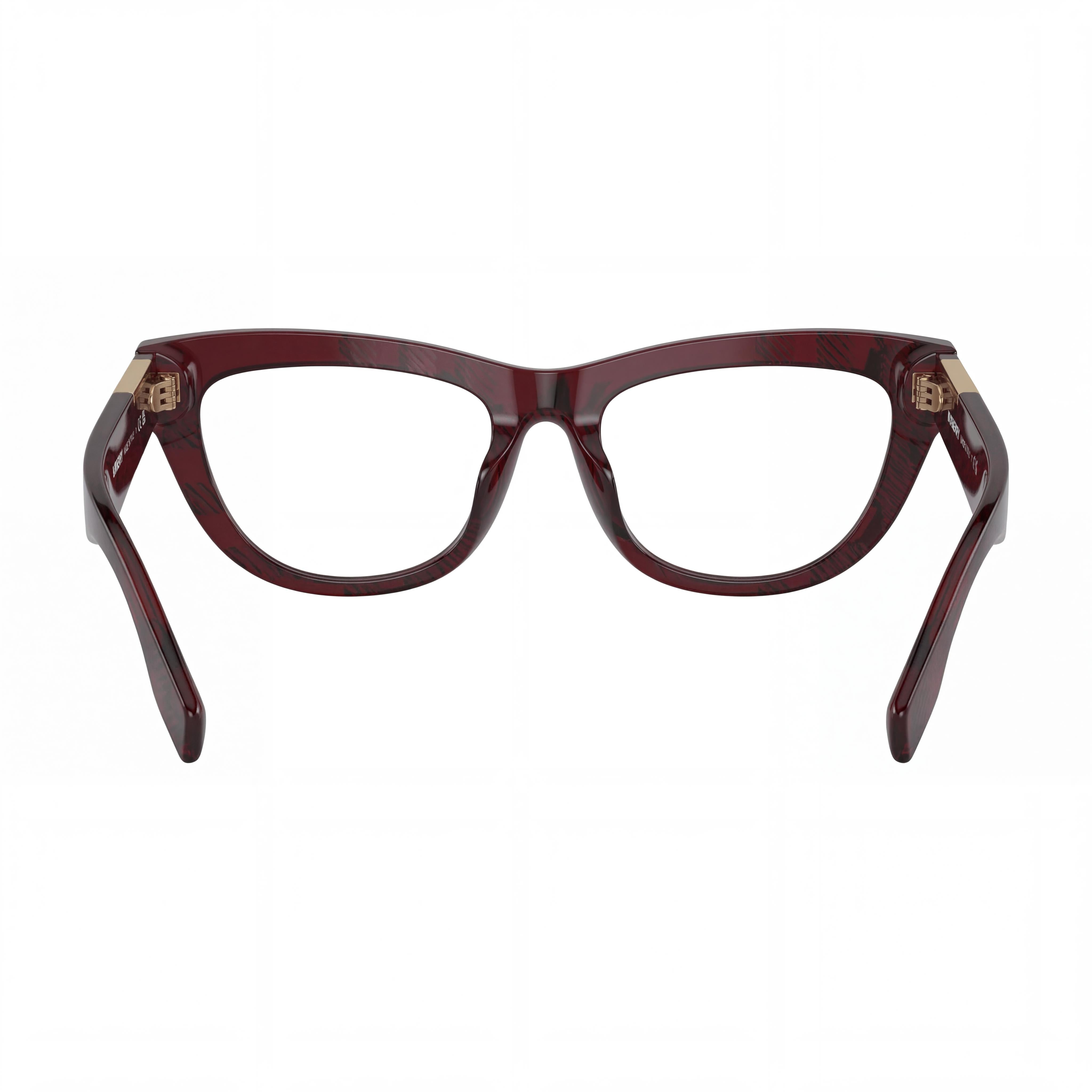 Burberry 0BE2406U Women's Gold Acetate Frame Eyeglasses 50mm, Photo 3