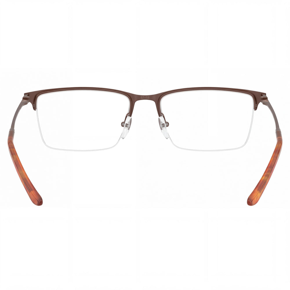 Emporio Armani Ea1171 Men's Matte Bronze Metal Prescription Eyeglass Frames 57-18-145mm