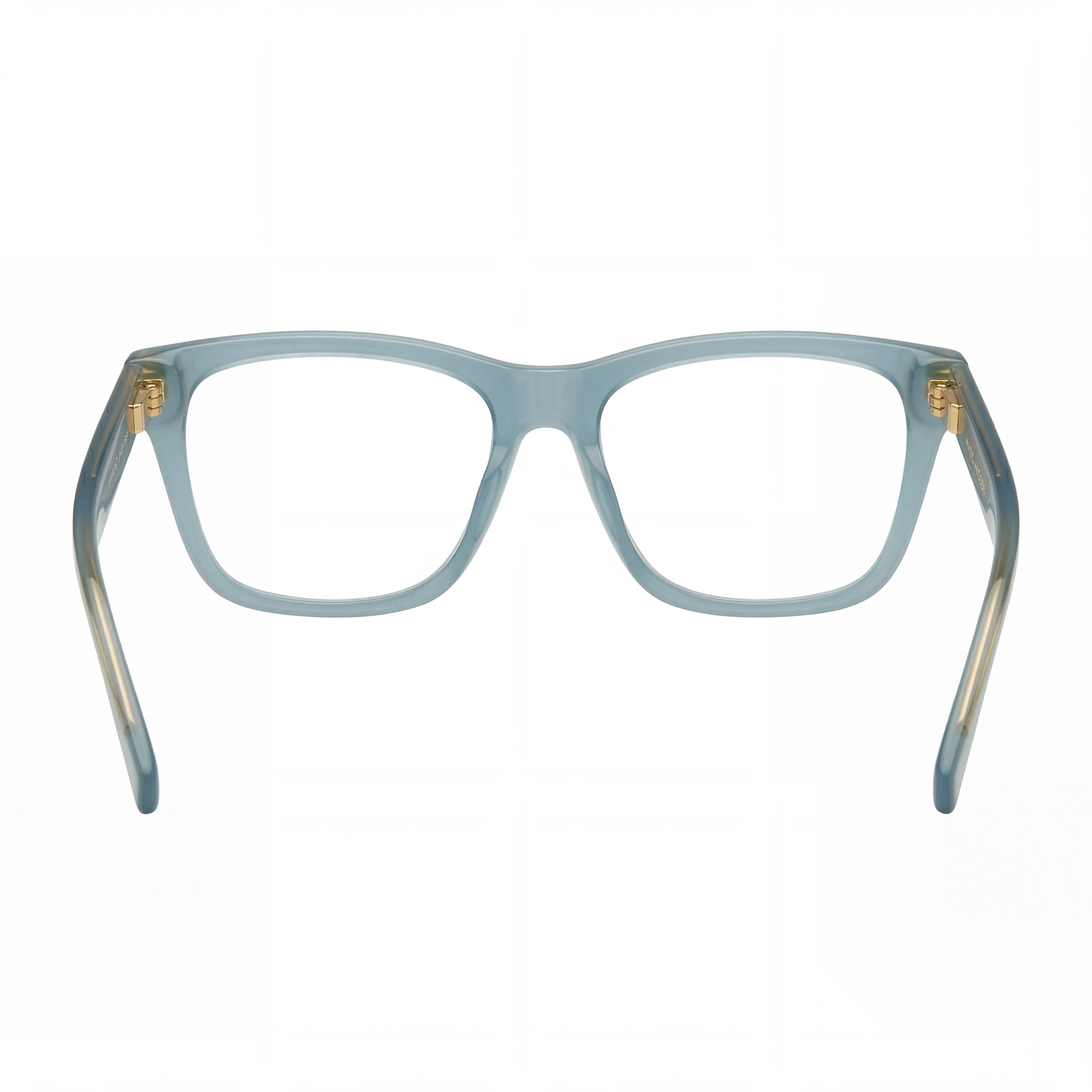 Gafas de sol Marc Jacobs Modern para mujer, montura completa, acetato azul, protección UV, ancho de lente de 52 mm, Photo 3