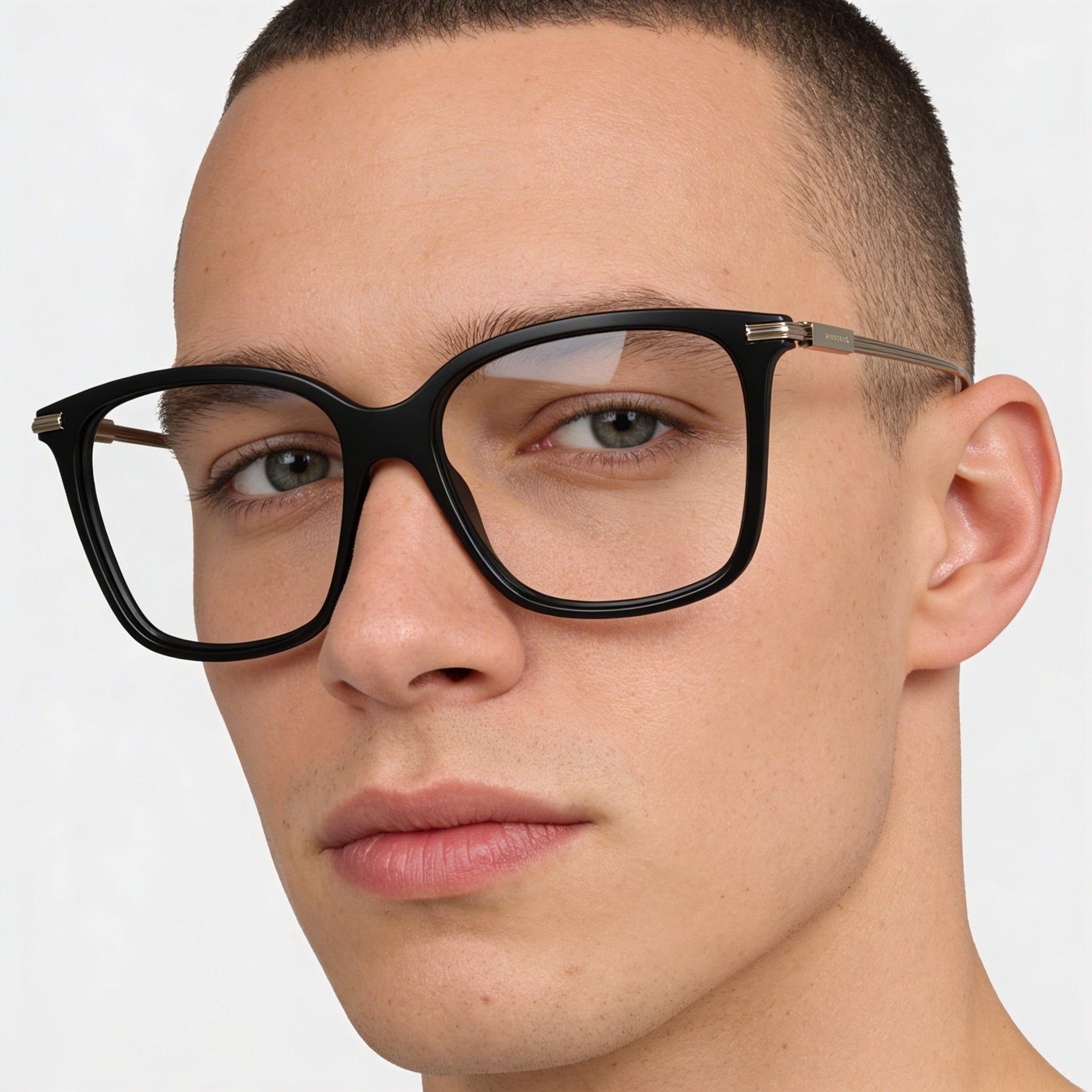 Gafas de acetato negras Salvatore Ferragamo SF2992 para hombre con lentes de 53 mm, puente de 15 mm y patillas de 145 mm., Photo 4