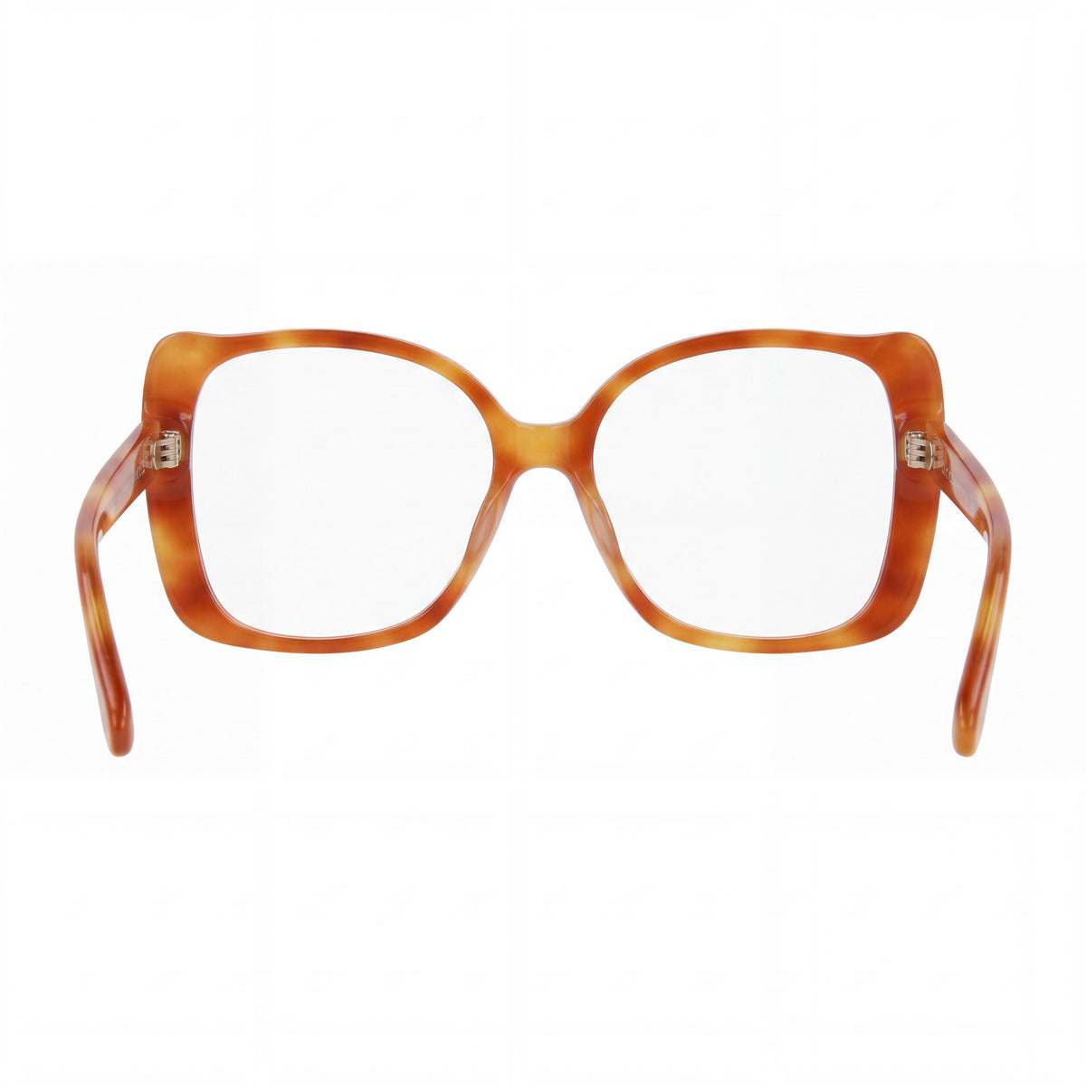 Gucci Gg0473o-003 Women's Acetate Light Havana Tortoiseshell Transparent Oversized Optical Frames 55mm, Photo 3