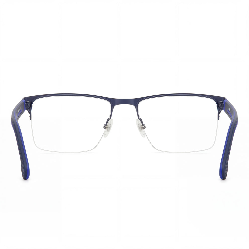 Gafas de sol unisex Carrera 8893 de acero inoxidable en azul mate no polarizadas de 58 mm