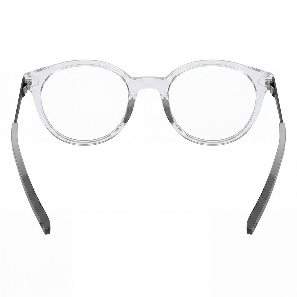 Under Armour Modern Ua 5027 Unisex Crystal Acetate Round Non-polarised Polycarbonate Optical Glasses 50mm