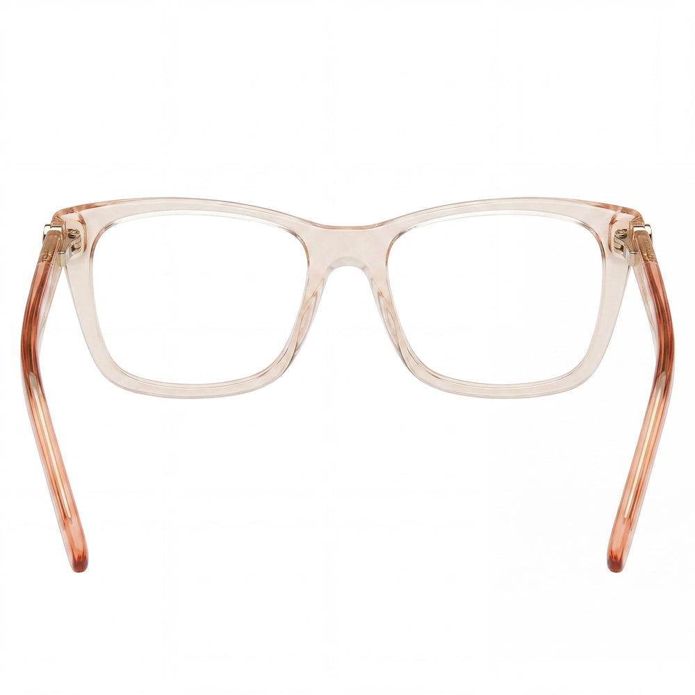 Marc Jacobs Marc 598 - Montura de gafas de plástico beige transparente para mujer con lentes de policarbonato de 54 mm