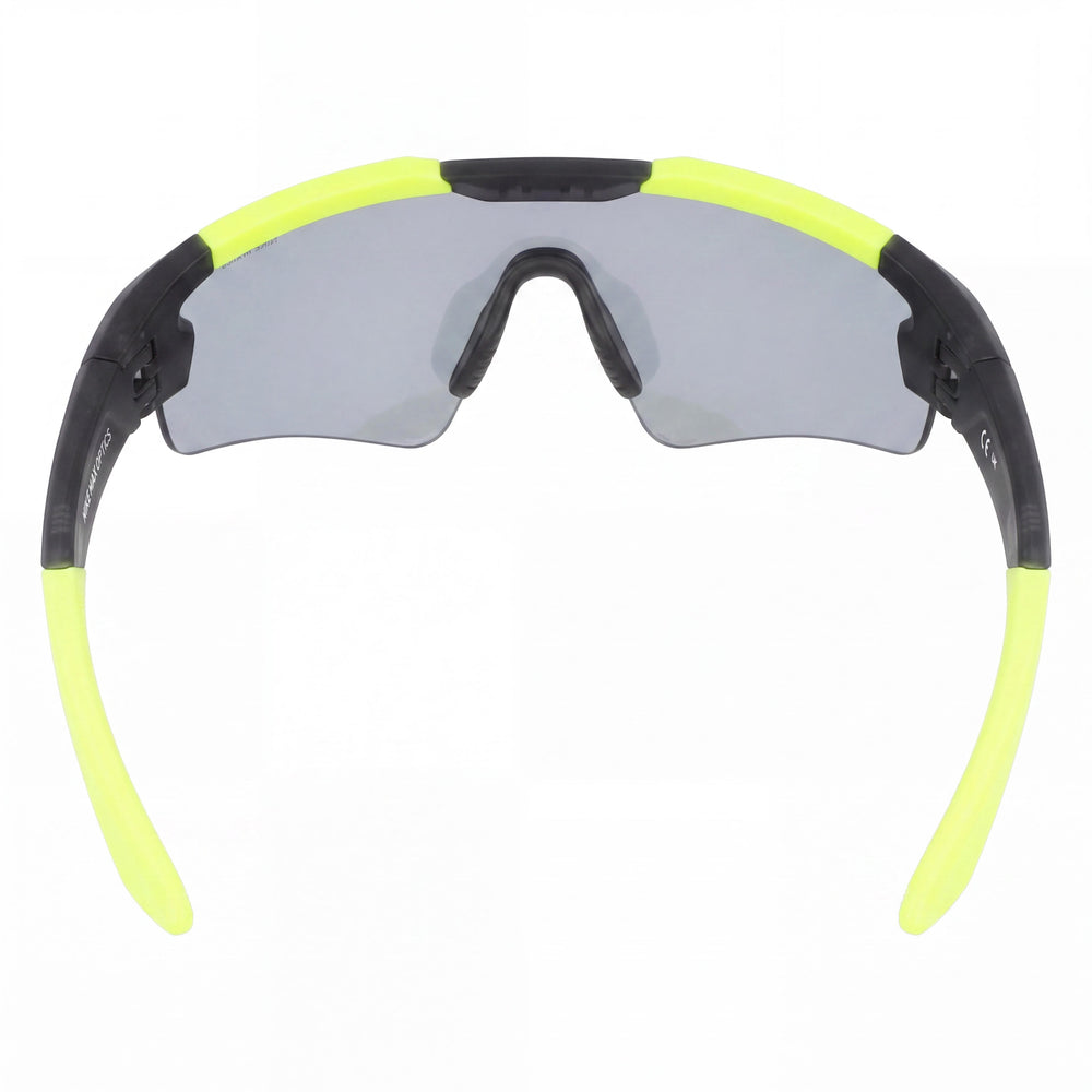 Nike CLOAK EV24005 Gafas de sol unisex con montura inyectada, antracita mate y espejo cromado, protección UV del 82%-92%, 57 mm