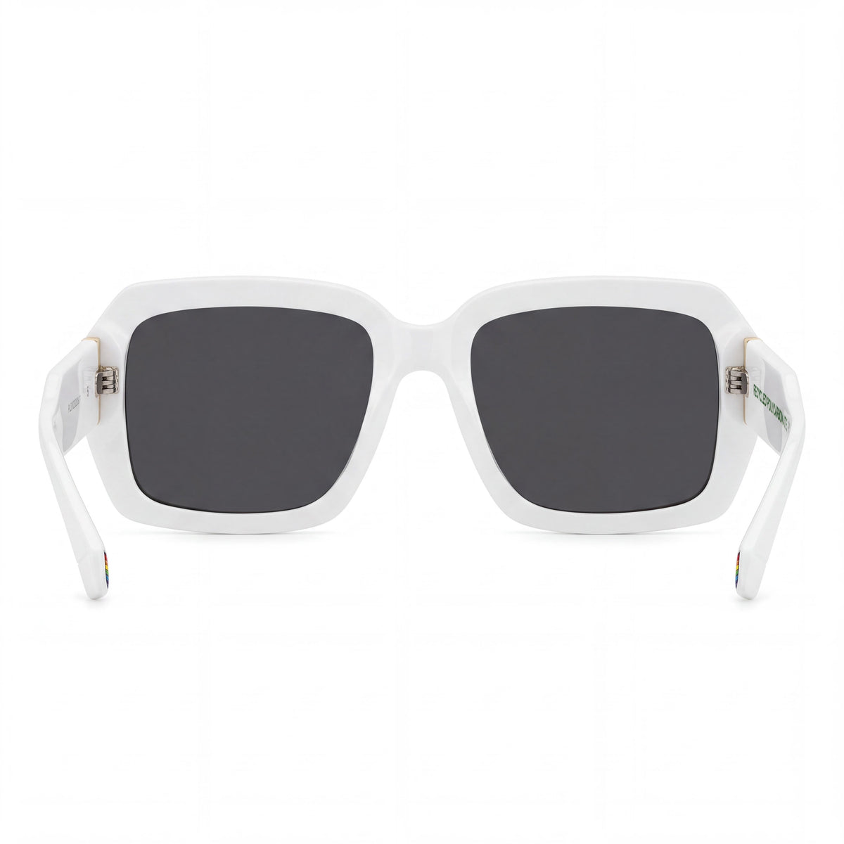 Polaroid PLD 6223/S/X Men's Polarized Sunglasses with White Polycarbonate Frame and Grey Lenses 54mm, Photo 2