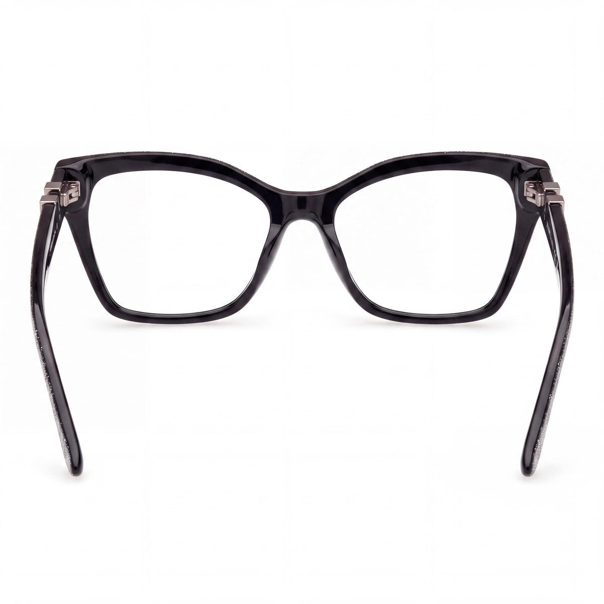 GUESS by Marciano GM 50009 Classic Women's Shiny Black Plastic Frame Multicolor Non- Eyewear 55/16/145, Photo 4