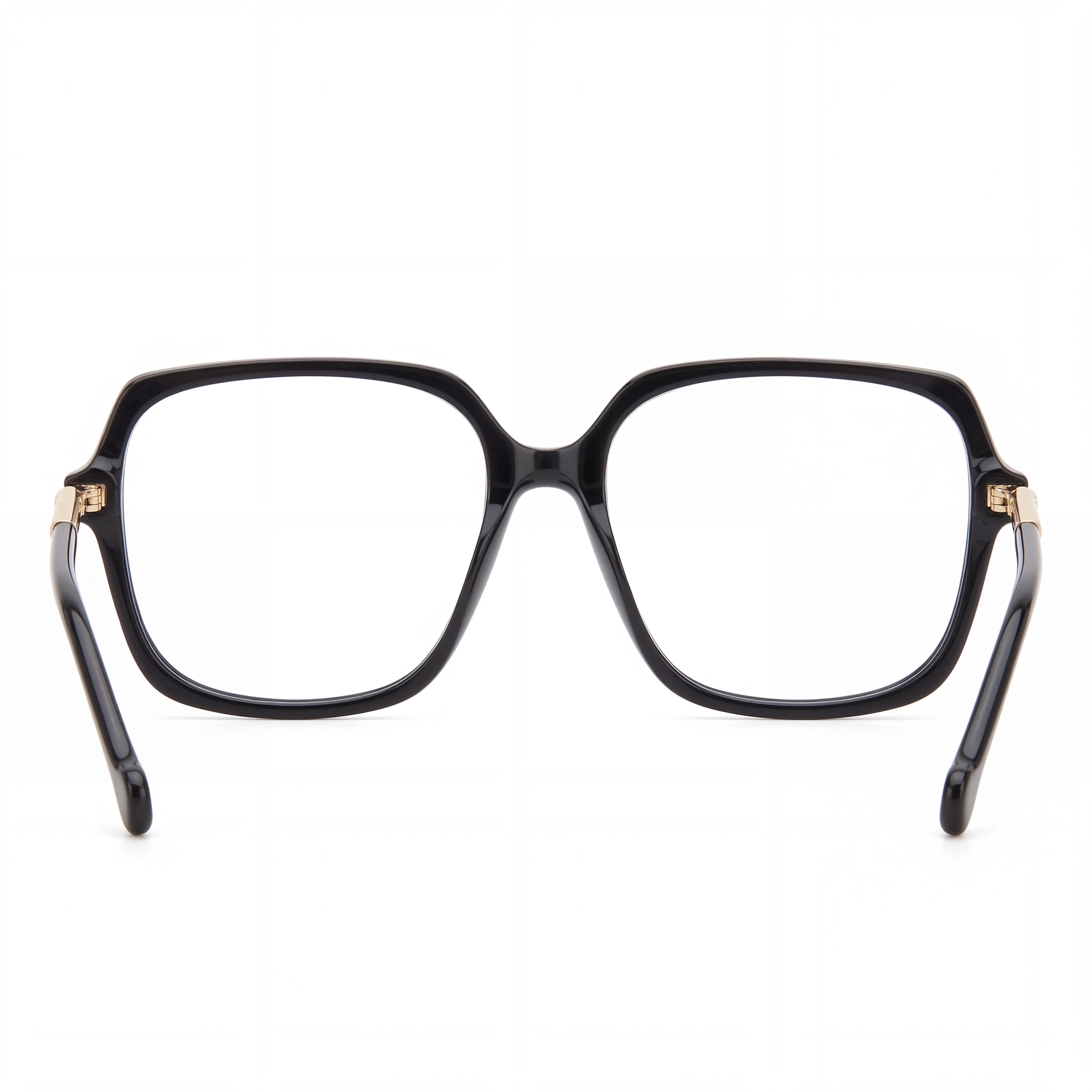 Carolina Herrera Women's Modern Style Black Acetate Optical Eyeglasses, 54mm Lens, 16mm Bridge, 140mm Temple, Photo 3