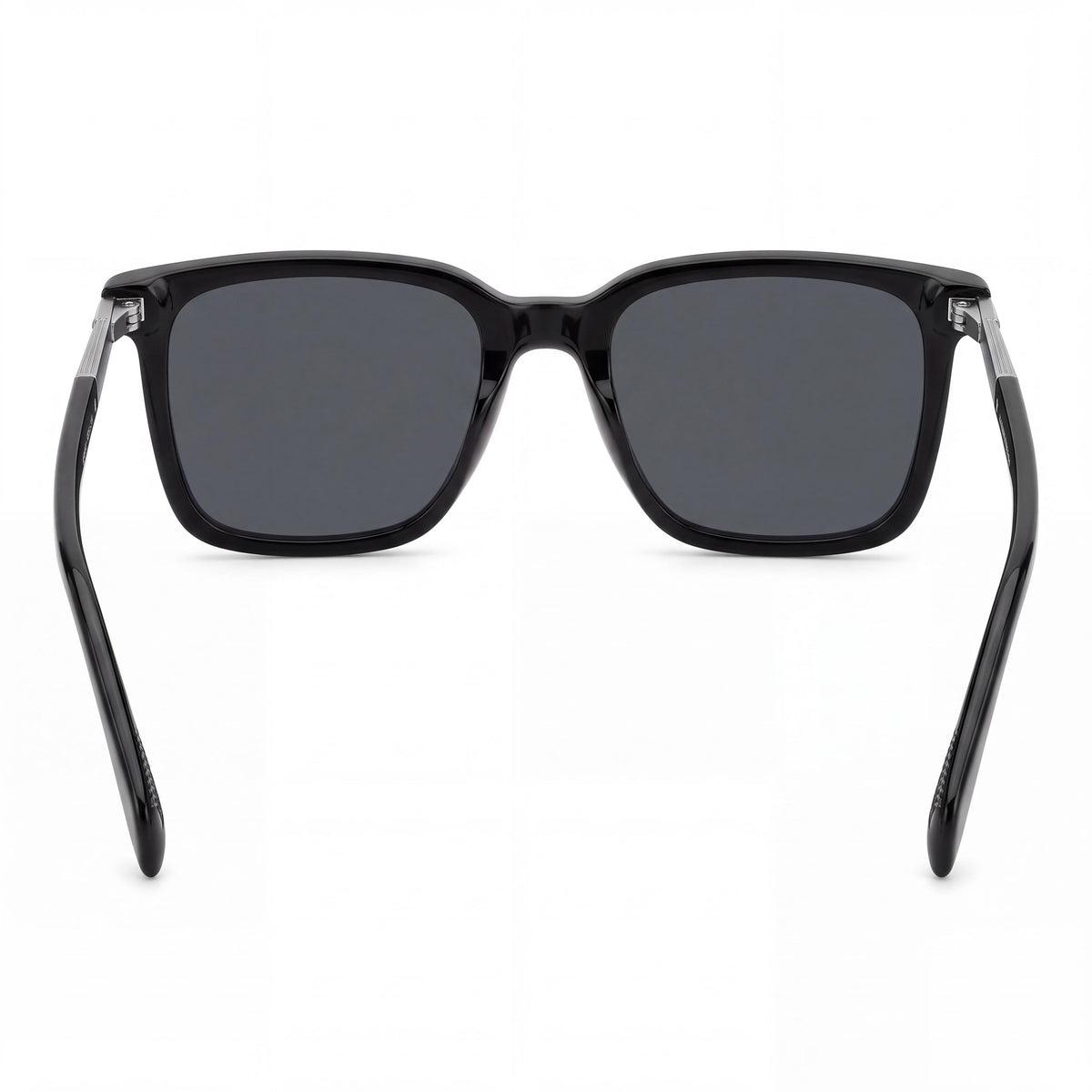 David Beckham Db 1130/S Unisex Acetate UV Protected Non-Polarized Sunglasses Black Dark Ruthenium Frame Grey Lens 53-19-145, Photo 3