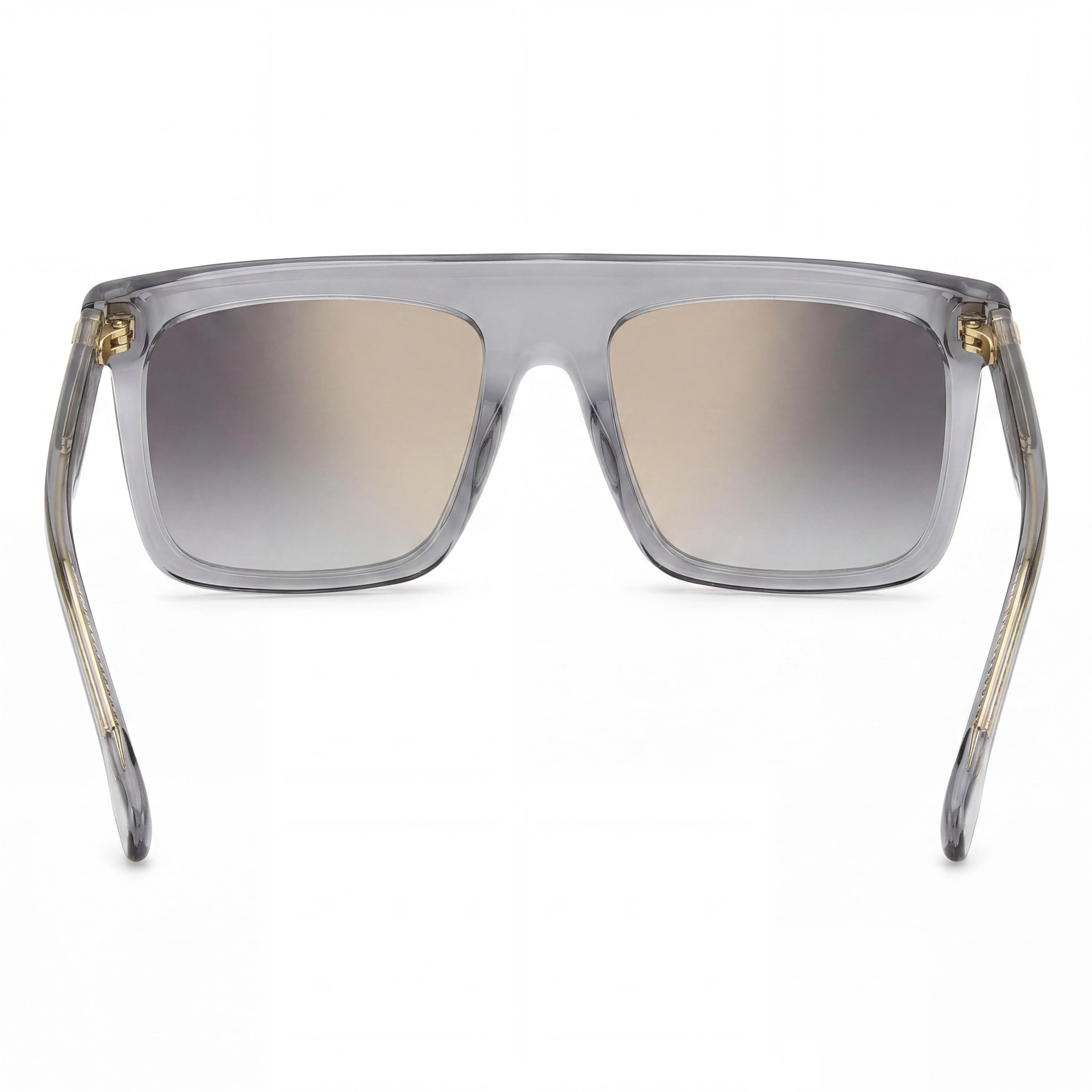 Carrera CARRERA 359/S Gafas de Sol de Acetato Gris para Mujer con Cristales Grises Degradados con Efecto Espejo Dorado 56mm, Photo 4