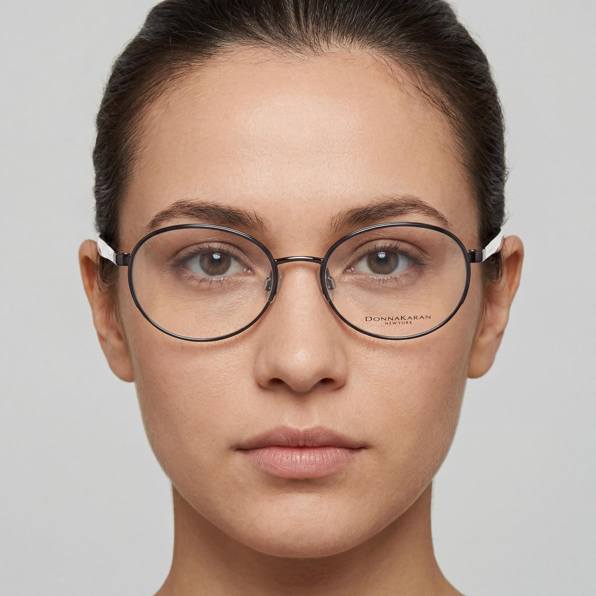 Donna Karan Modern Unisex Gunmetal Acetate Frame Sunglasses 51mm Lens, 17mm Bridge, 135mm Temple, Photo 4