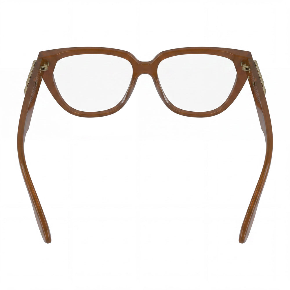 Victoria Beckham Modern Women's Caramel Acetate Frame Eyeglasses with Non-Polarized 54mm Lenses