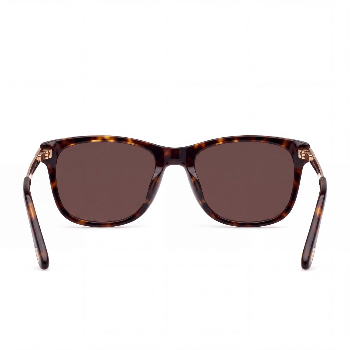 Tom Ford Gafas de Sol Clásicas para Hombre, Plástico Tortuga, Lentes Marrones, Protección UV 100%, 53mm, Photo 3
