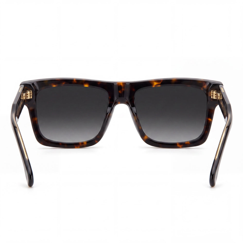 Carrera 305/S Classic Unisex Acetate Dark Havana Sunglasses with Dark Grey Gradient Lenses 54mm UV Protected
