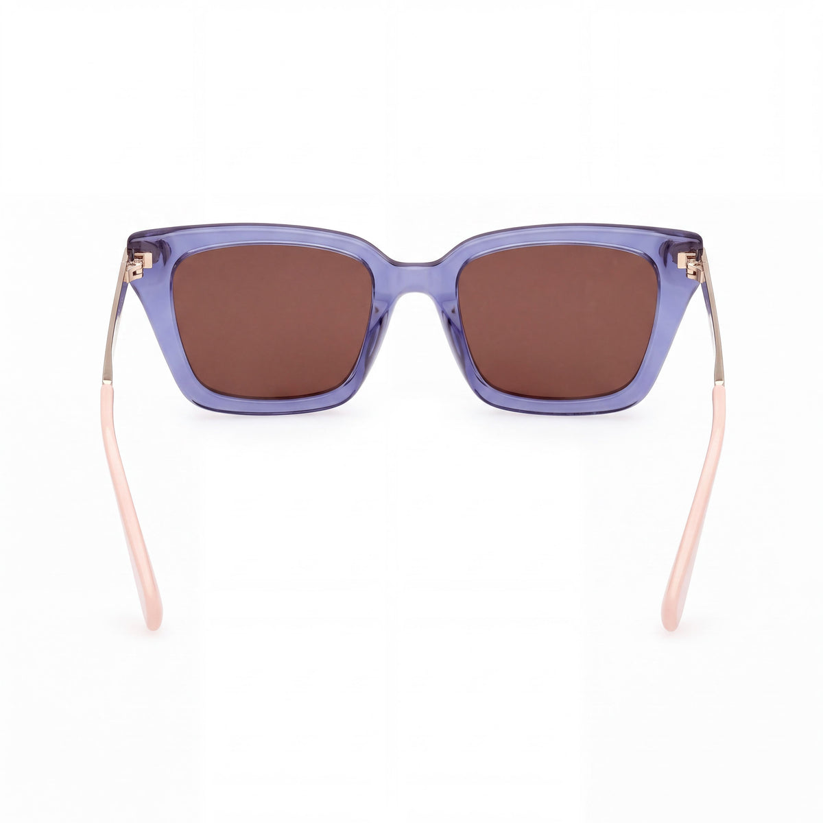 Max & Co. Modern Women's Brilliant Blue Plastic Frame Sunglasses with Shiny Blue Lenses 50mm, Photo 3