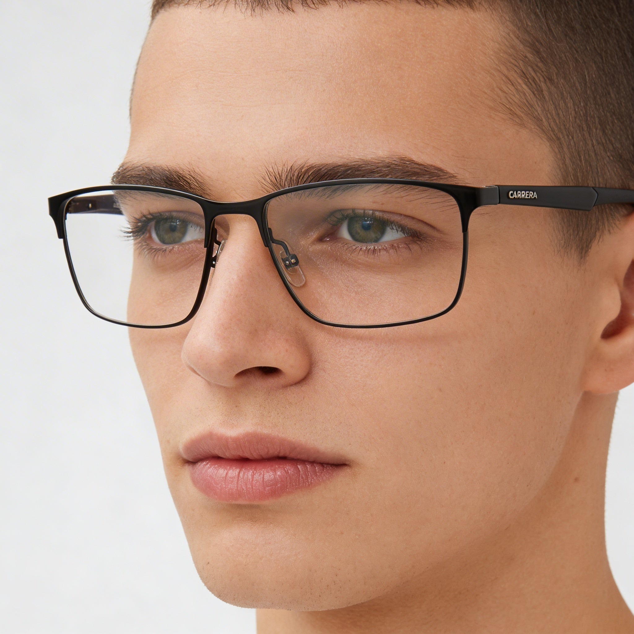 Carrera Carduc 014 Unisex Aleación de Acero Negro Lentes Negro Mate 58mm, Photo 5
