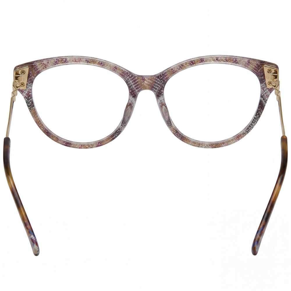 Gafas de sol Missoni Modern Woman, montura de poliamida color nude, lentes no polarizadas con protección UV, 52 mm
