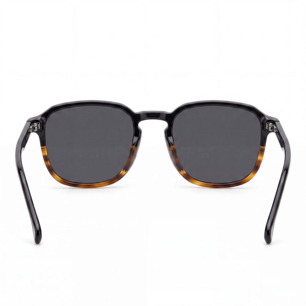 Gafas de sol Carrera Casual de acetato para hombre, sin polarizar, con protección UV, color negro habana, 53 mm
