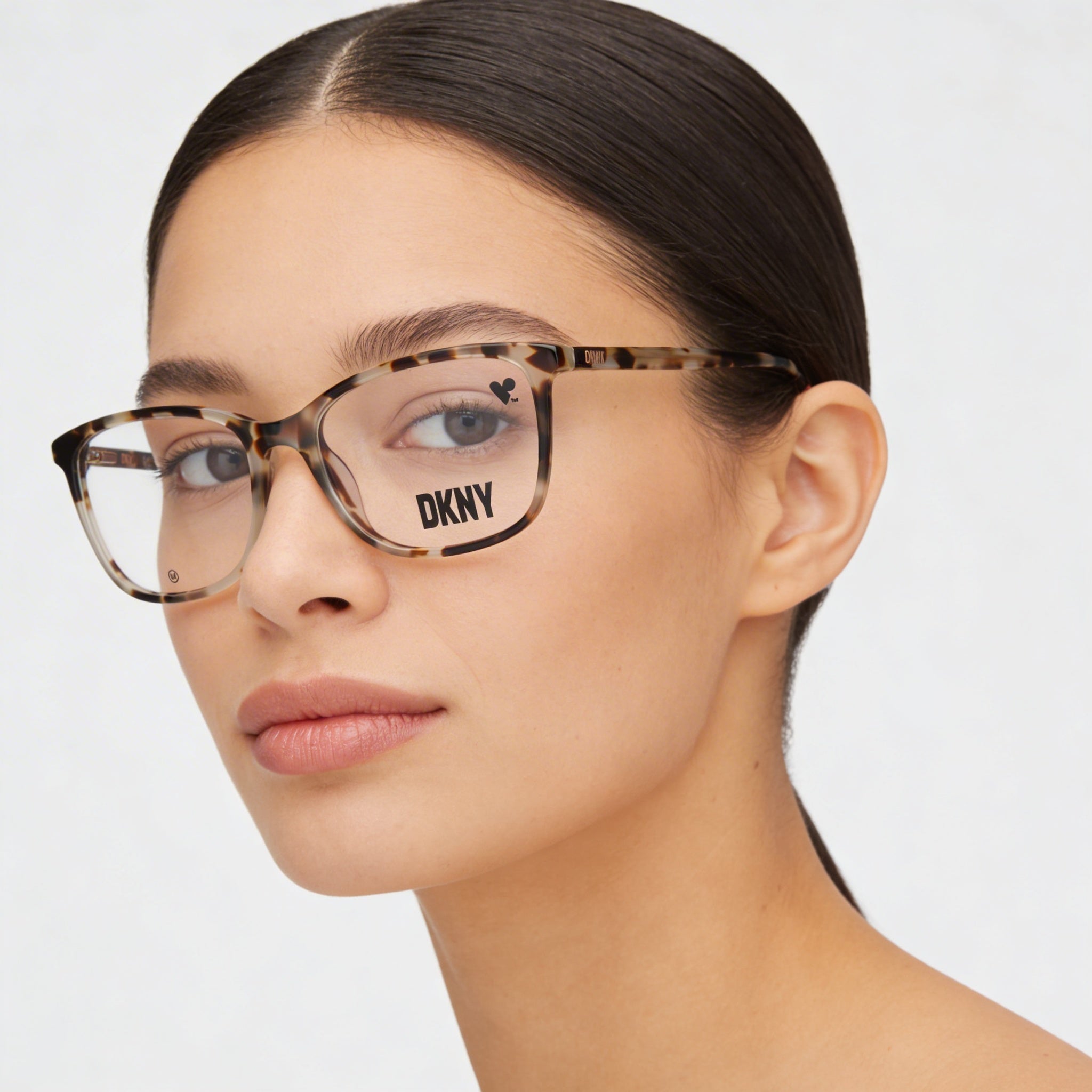 Gafas de vista DKNY Dk5055 para mujer, de acetato, color carey, ancho de lente: 53 mm, ancho de puente: 17 mm, longitud de patilla: 140 mm, Photo 5