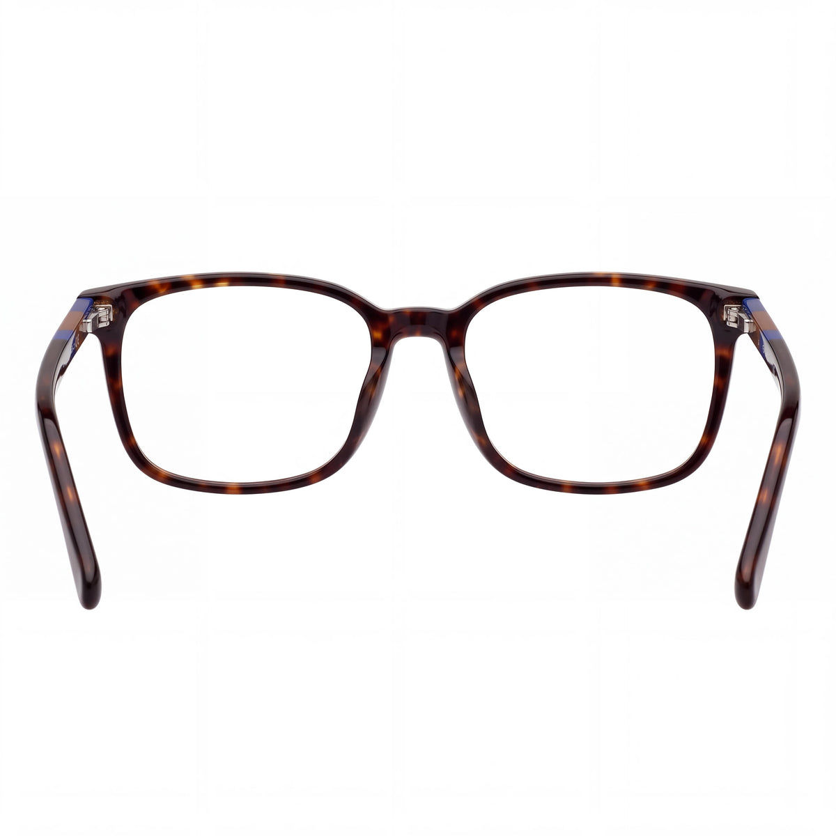 GANT 326405254 Gafas de hombre casual con montura de plástico color Habana oscuro y lentes transparentes 54mm, Photo 3