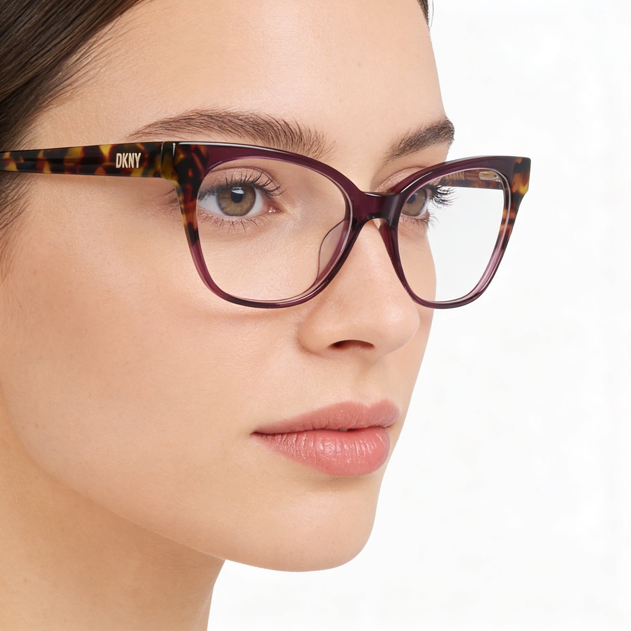 DKNY Dk5058 Women's Acetate Plum Tokyo Tortoise Sunglasses 52mm, Photo 5