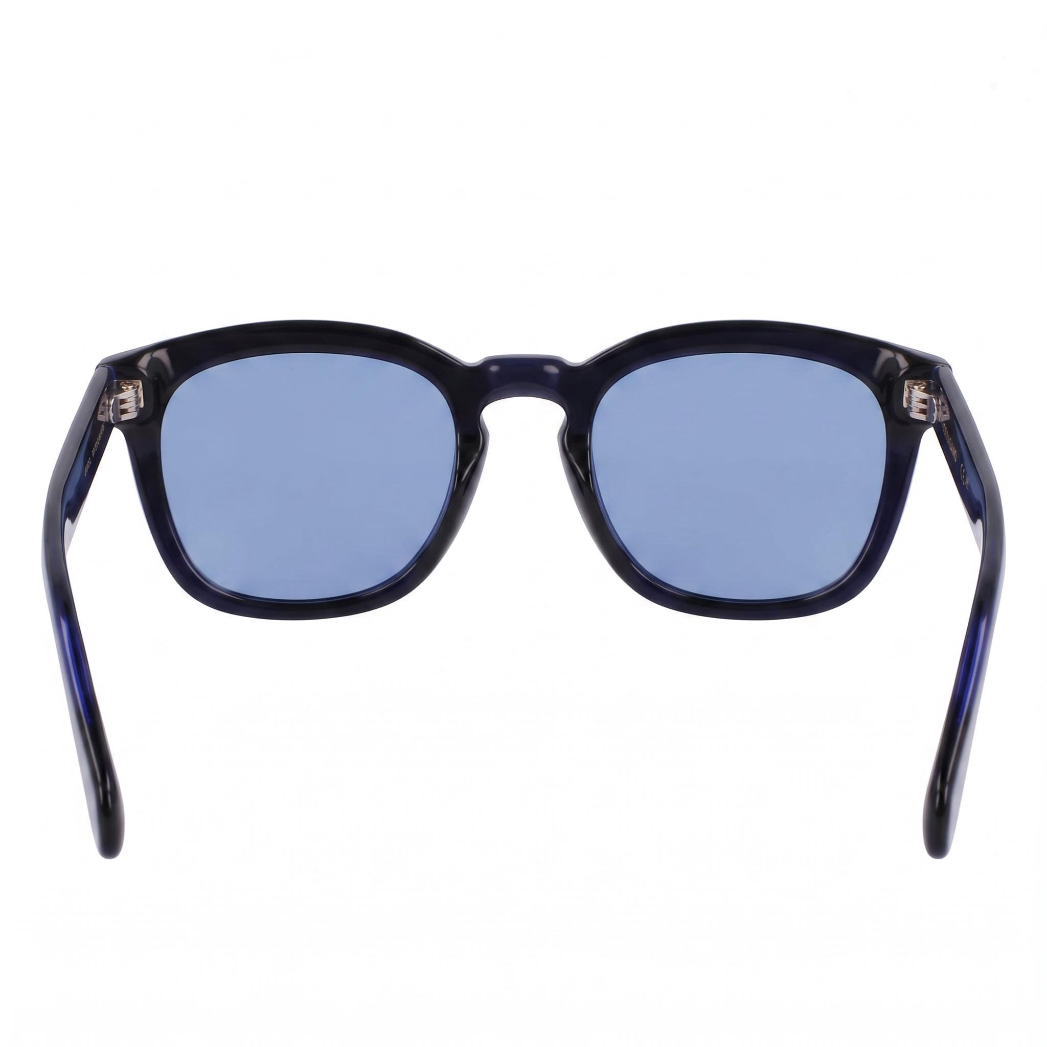 Gafas de sol Ferragamo para hombre, modelo SF2040SE, montura de titanio azul transparente, protección UV 400 no polarizada, 50 mm, Photo 4