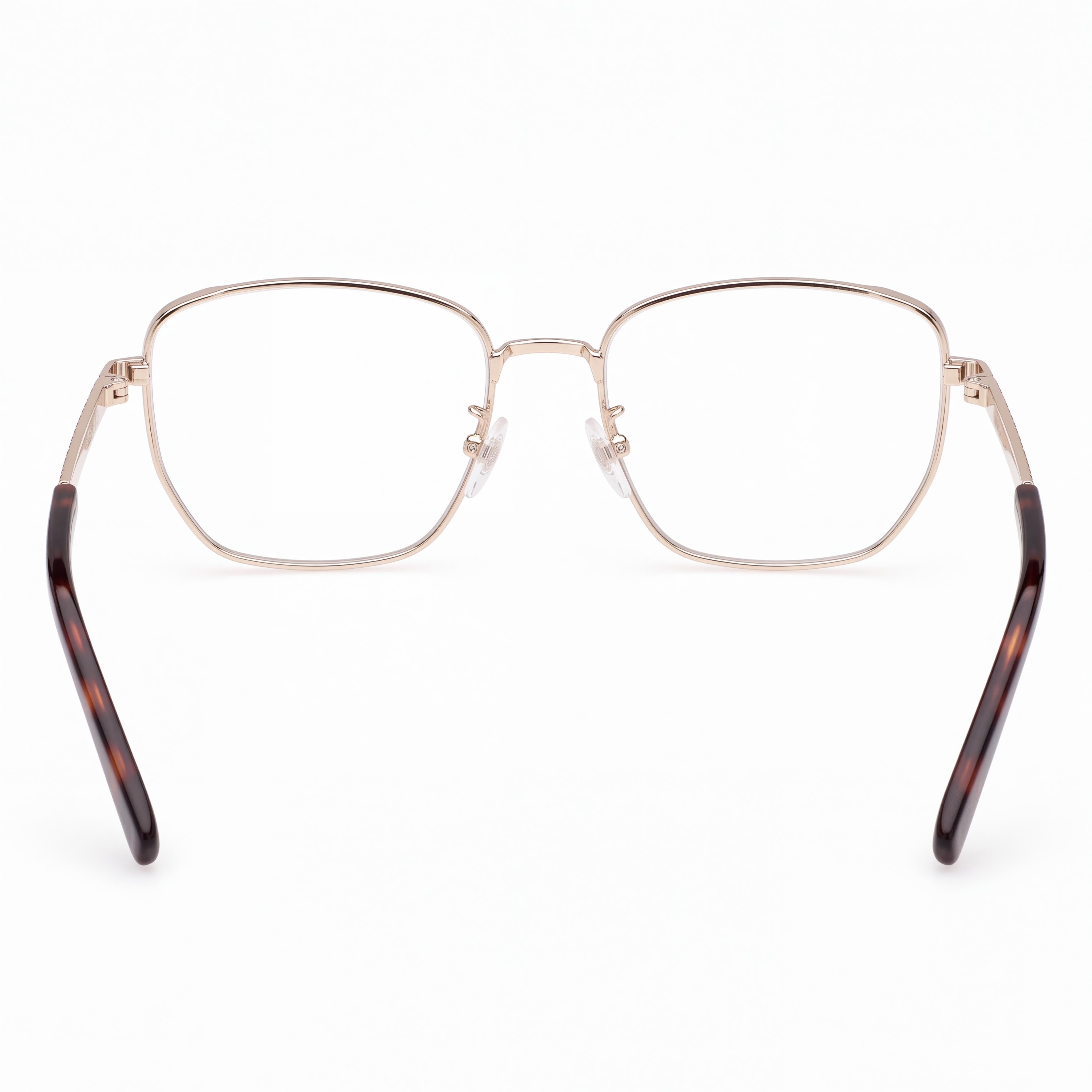 MCM WORLDWIDE Gafas ópticas unisex casuales de montura completa de plástico en oro pálido, talla 53-17-145, Photo 3