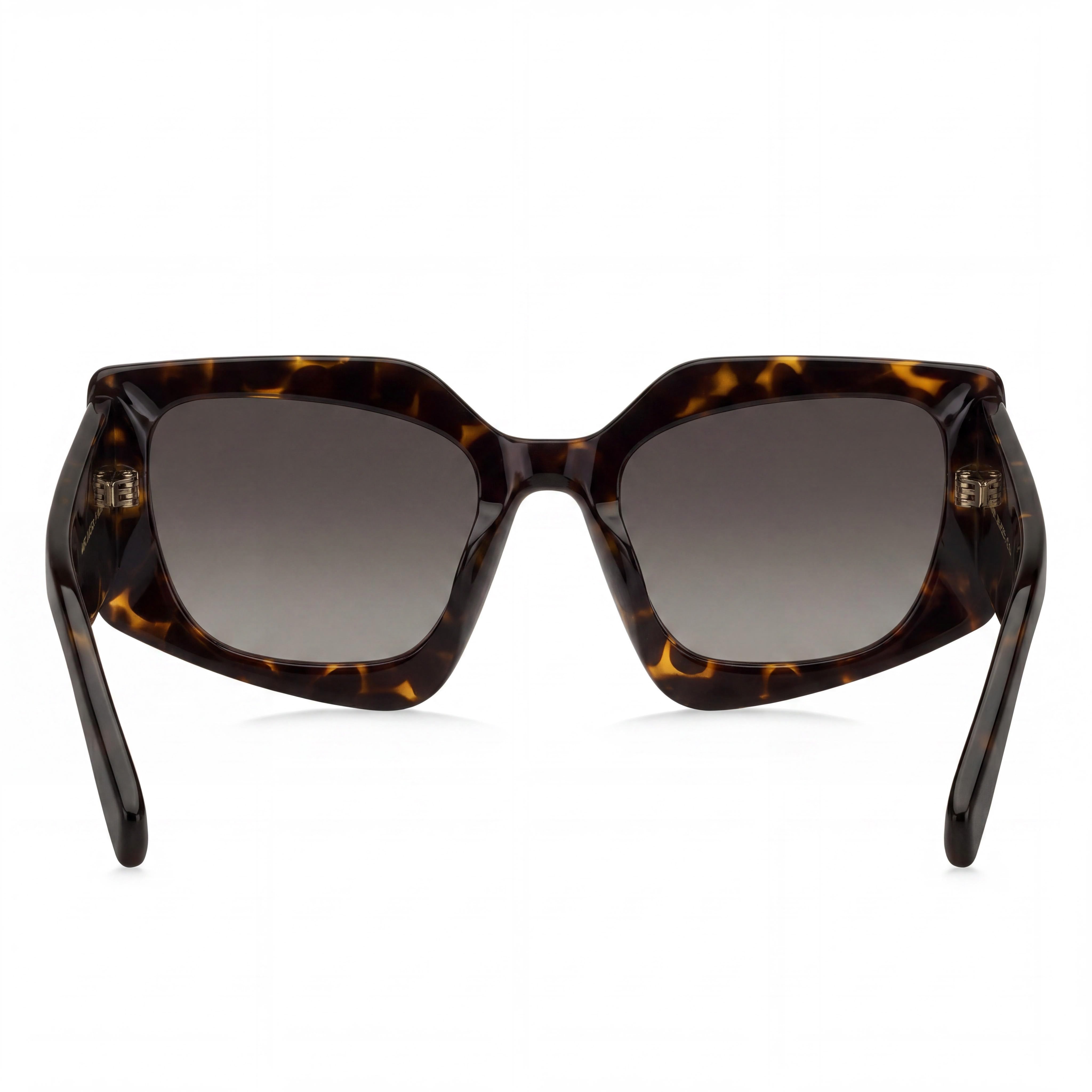Gafas de sol Marc Jacobs casual de mujer con montura de propionato en color Habana oscuro, lentes marrones degradadas y protección UV 400 de 53 mm, Photo 4