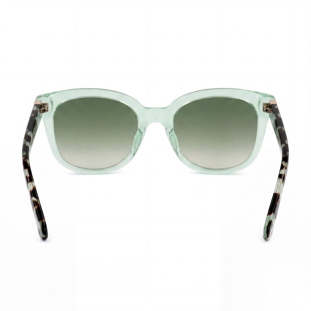 Kate Spade New York Gwenith/S Women's Teal Havana Plastic Frame Brown Lens UV Protection Sunglasses 53mm