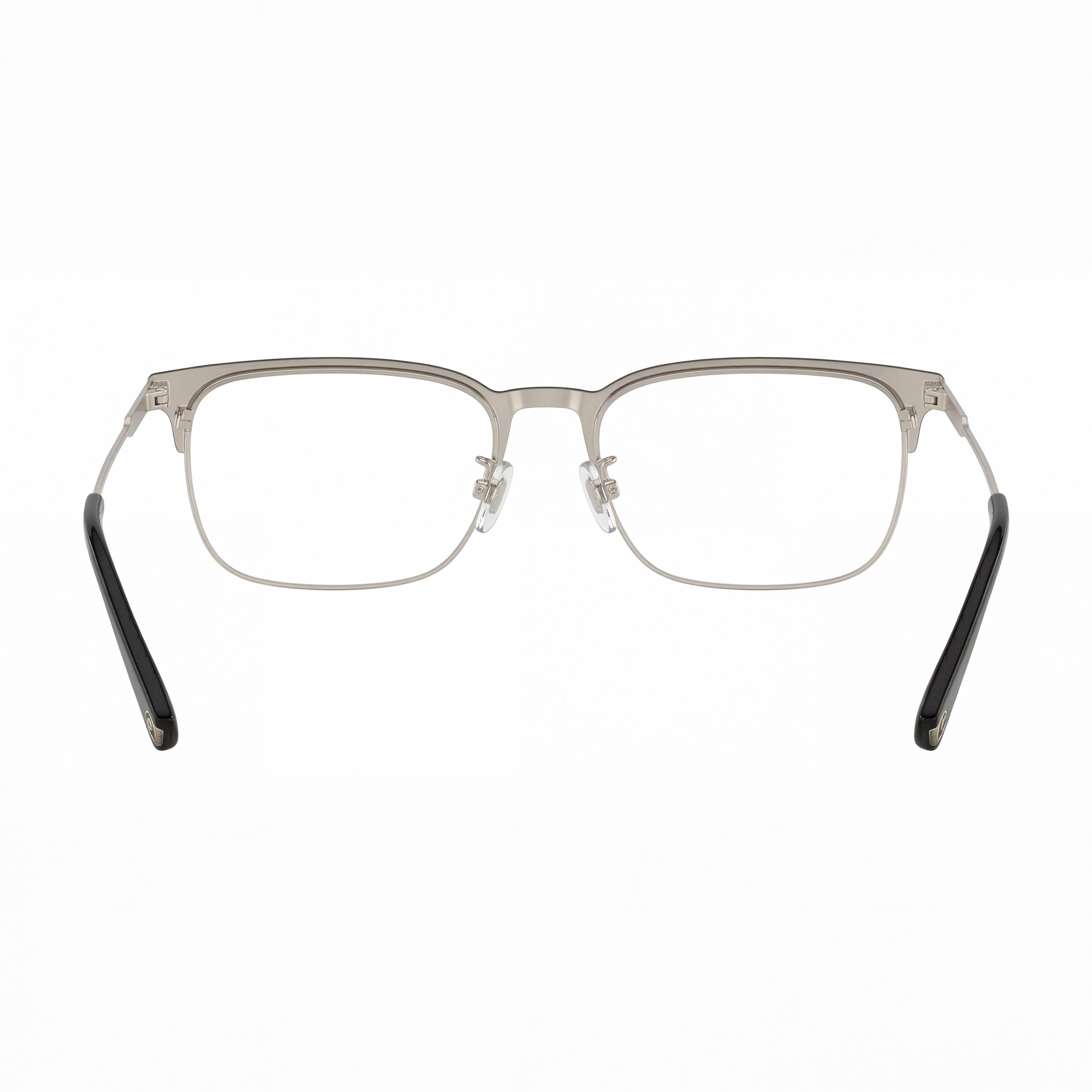 Monturas para gafas rectangulares metálicas Coach para mujer Hc 5121 oro claro mate negro mate 56 mm, Photo 2