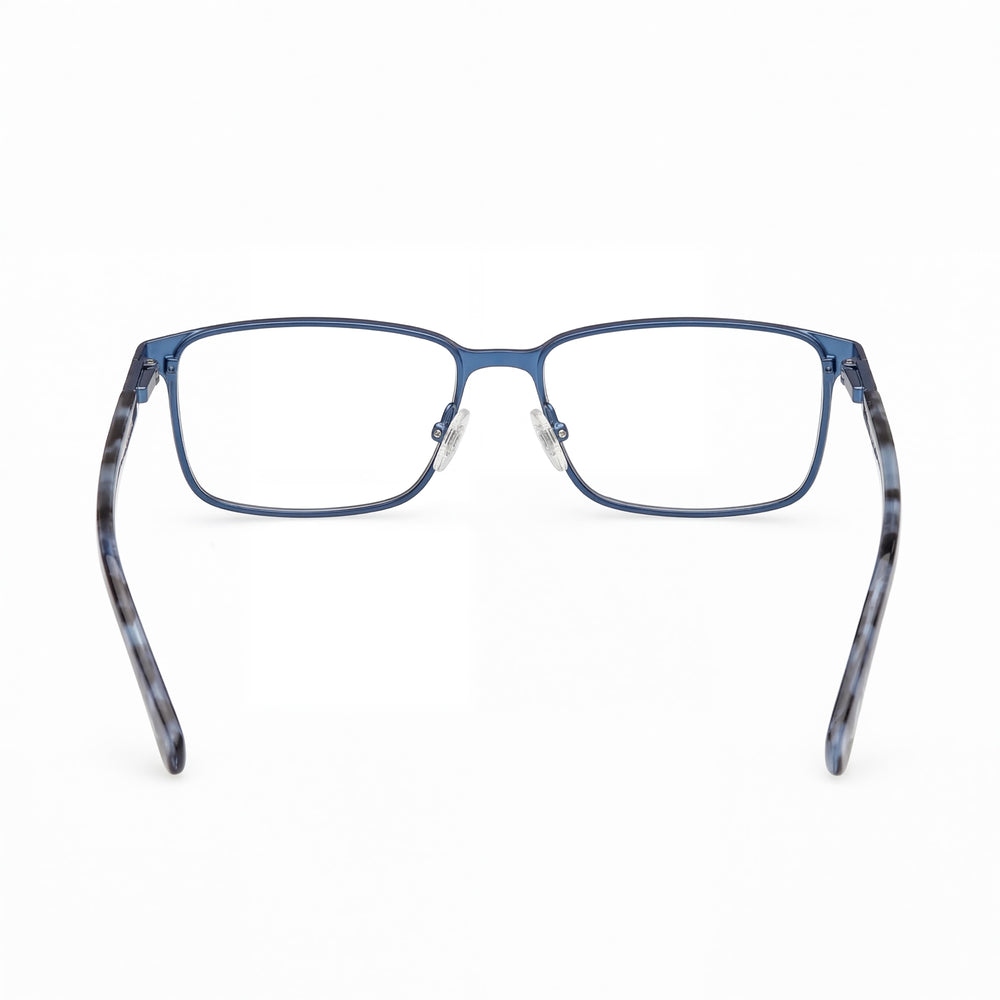 GUESS Gu50244 Men's Metal Frame Matte Blue Shiny Blue 55-16-145
