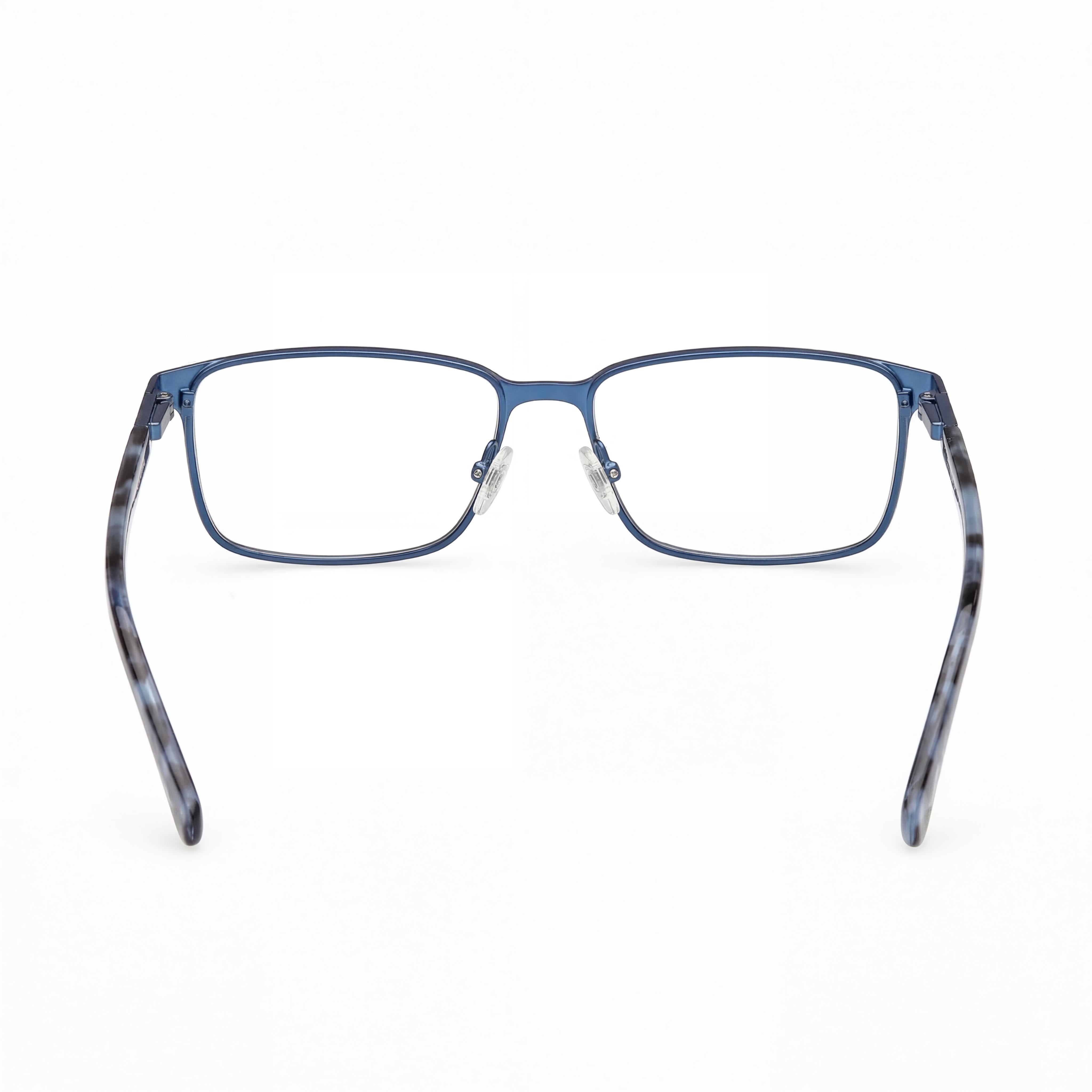 GUESS Gu50244 Montura de metal para hombre Azul mate Azul brillante 55-16-145, Photo 3