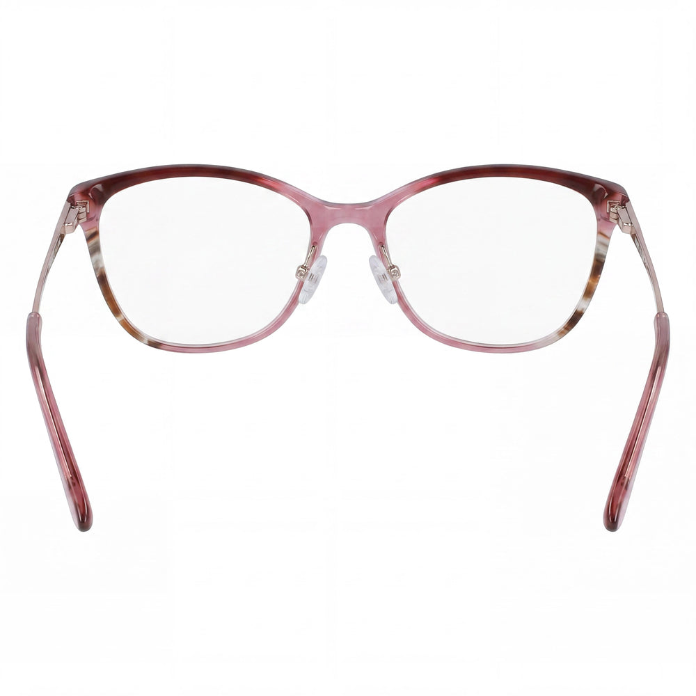 Anne Klein Ak5090 Men’s Merlot Metal Frame Polycarbonate Clear Lens Eyewear 54-16-135