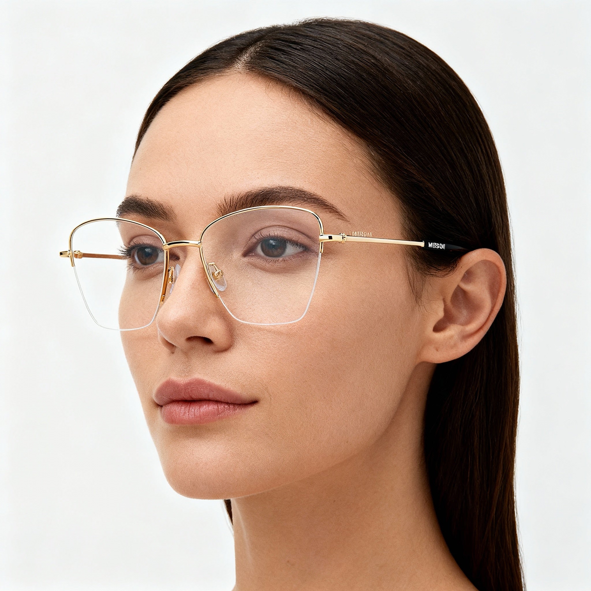 M Missoni Modern Women's Rose Gold Alloy Steel Frame Non-polarised Sunglasses 53mm, Photo 4